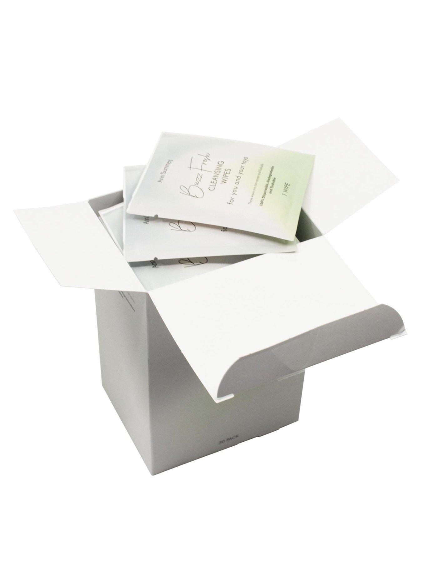 Image 2 of 3 of Ann Summers Buzz Fresh Cleansing Wipes (30 Pack)