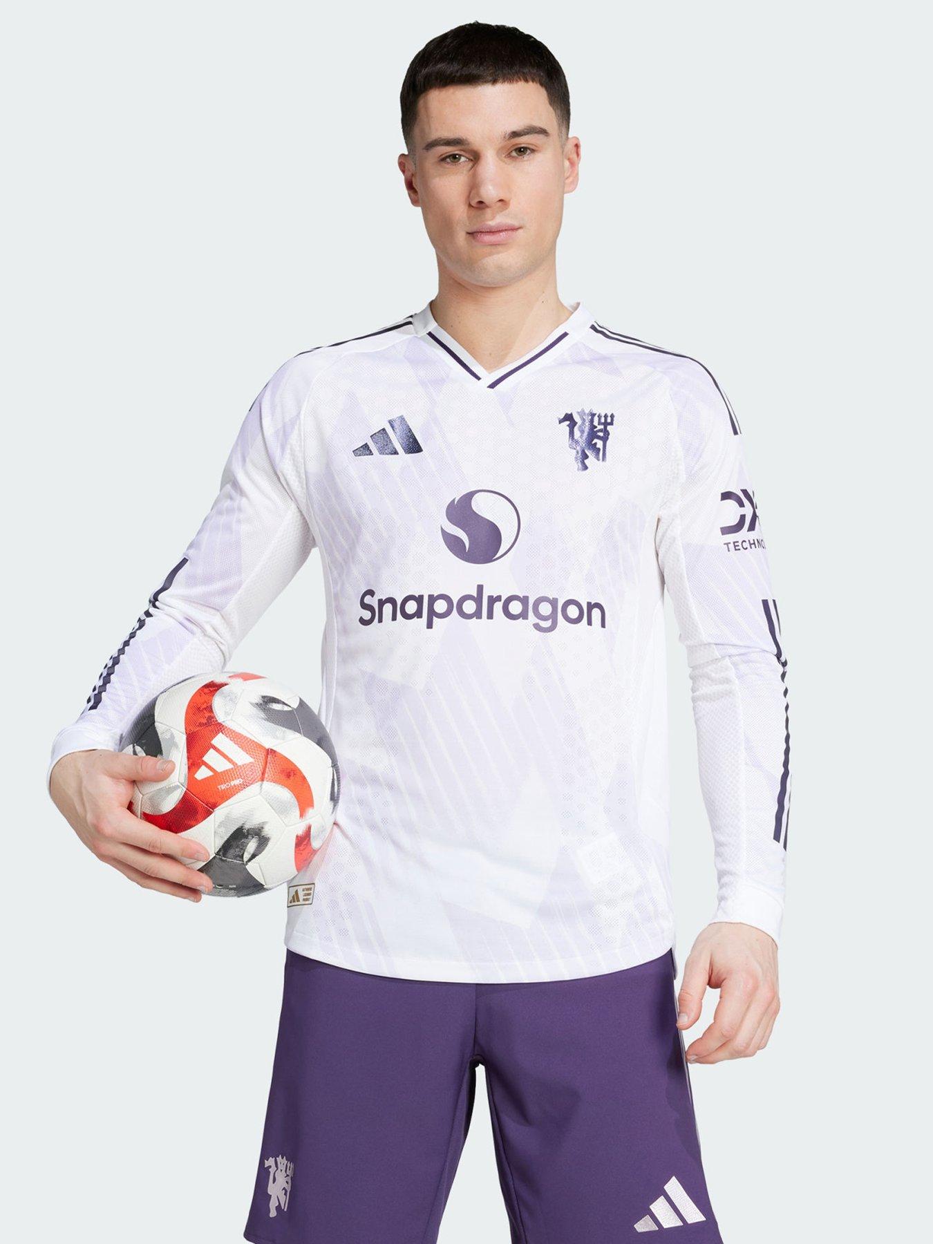 adidas Manchester United 25/26 Long Sleeve Away Authentic Jersey