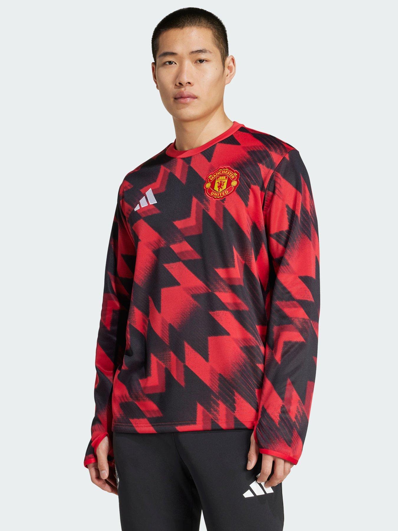 adidas Manchester United 25/26 Pre-Match Warm Top Very