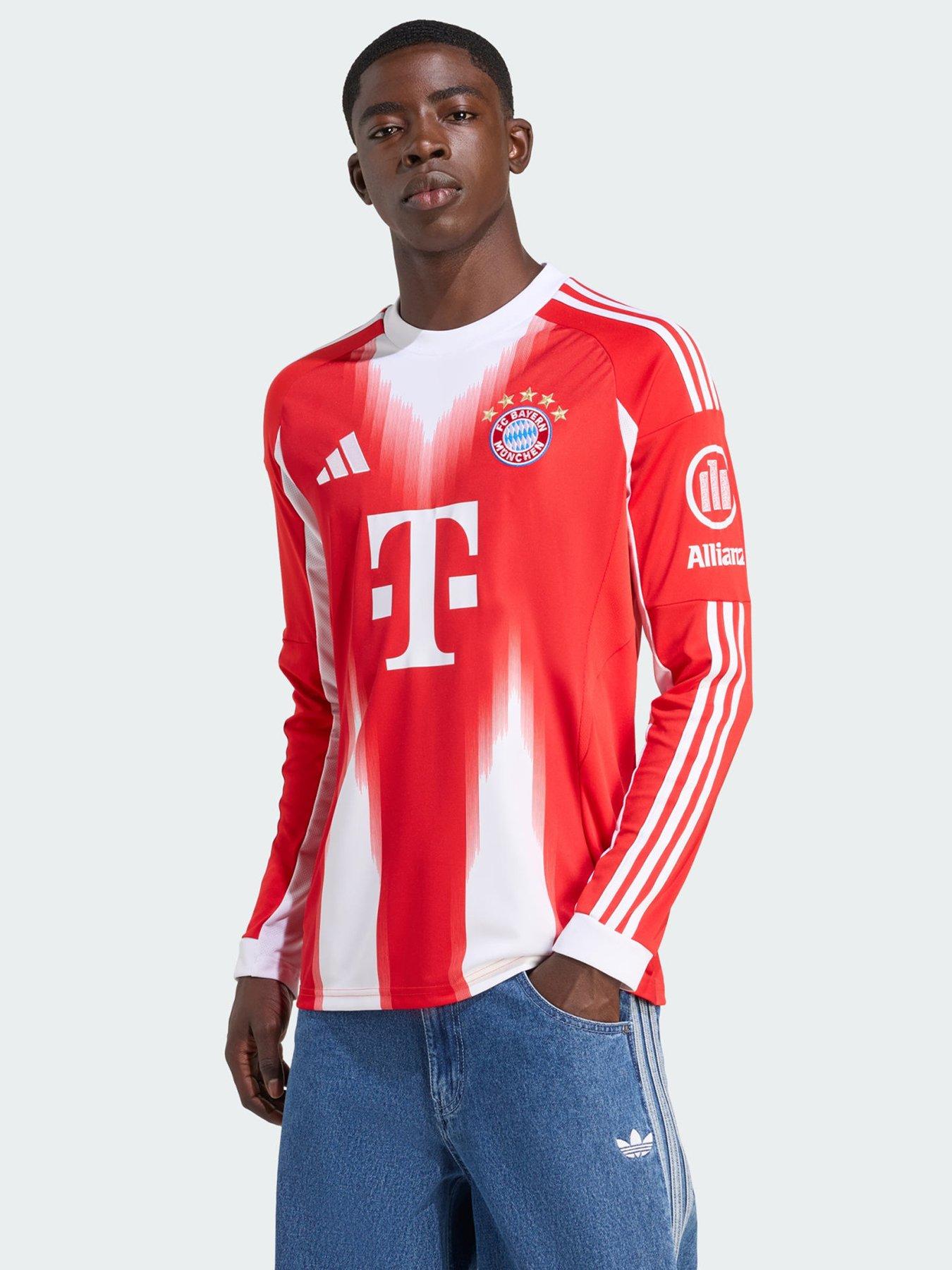 adidas FC Bayern 25/26 Long Sleeve Home Jersey