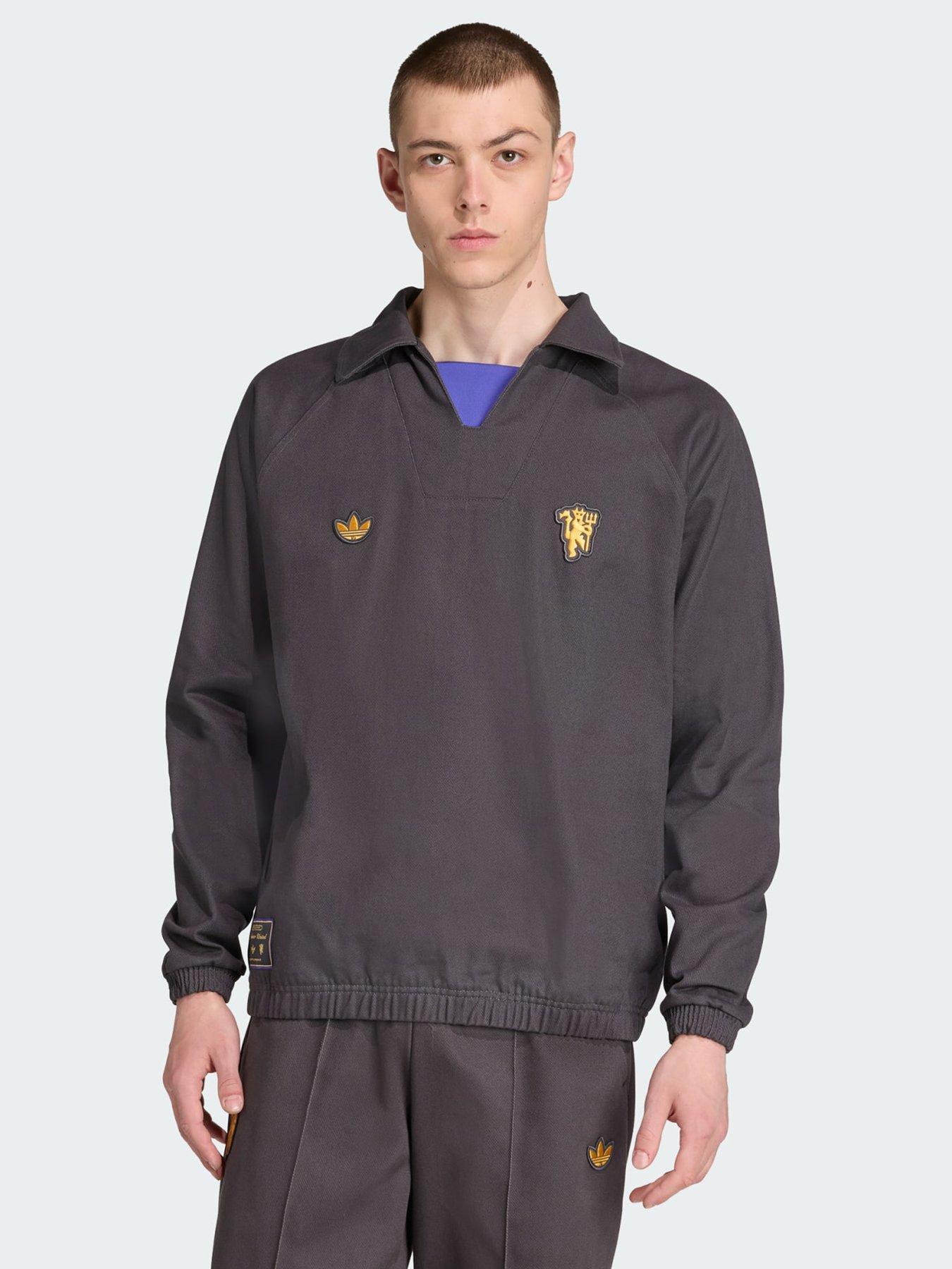 Adidas Originals Manchester United Terrace Icons Drill Top