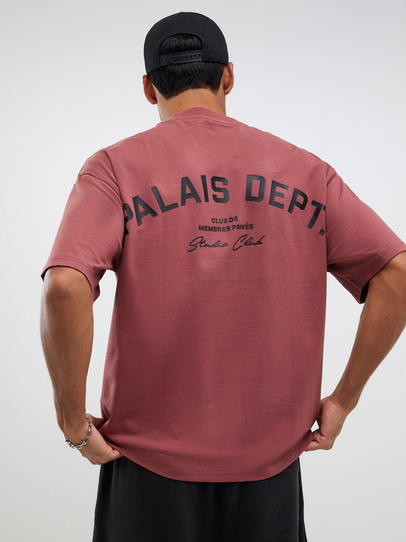 River Island Oversized Fit Palais Dept T-shirt - Red