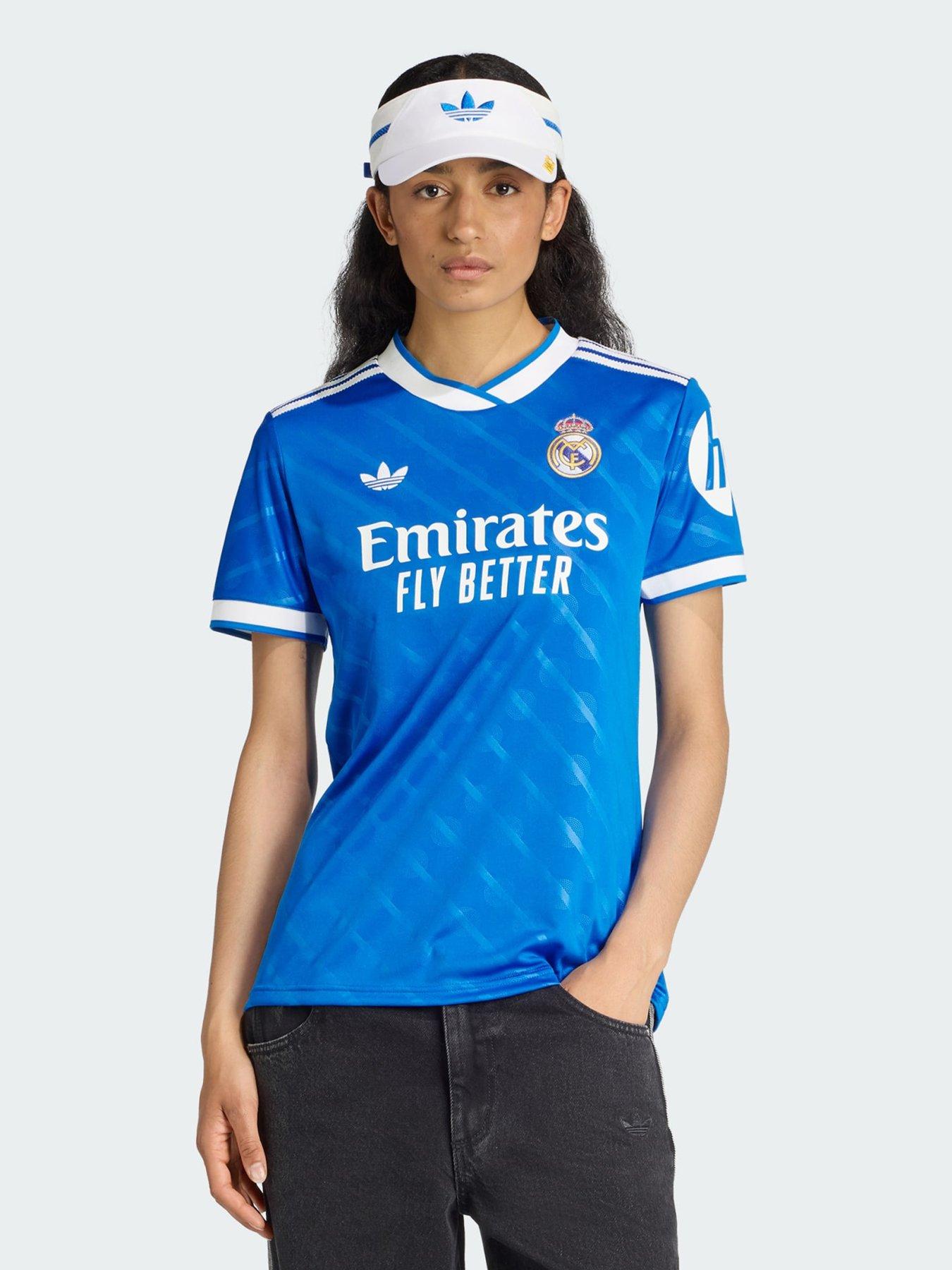 adidas Real Madrid 25/26 Third Jersey, Blue, Size 2Xl, Women