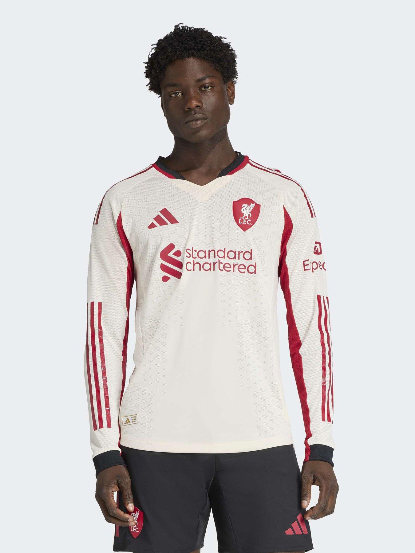 adidas Liverpool FC 25/26 Long Sleeve Away Authentic Jersey