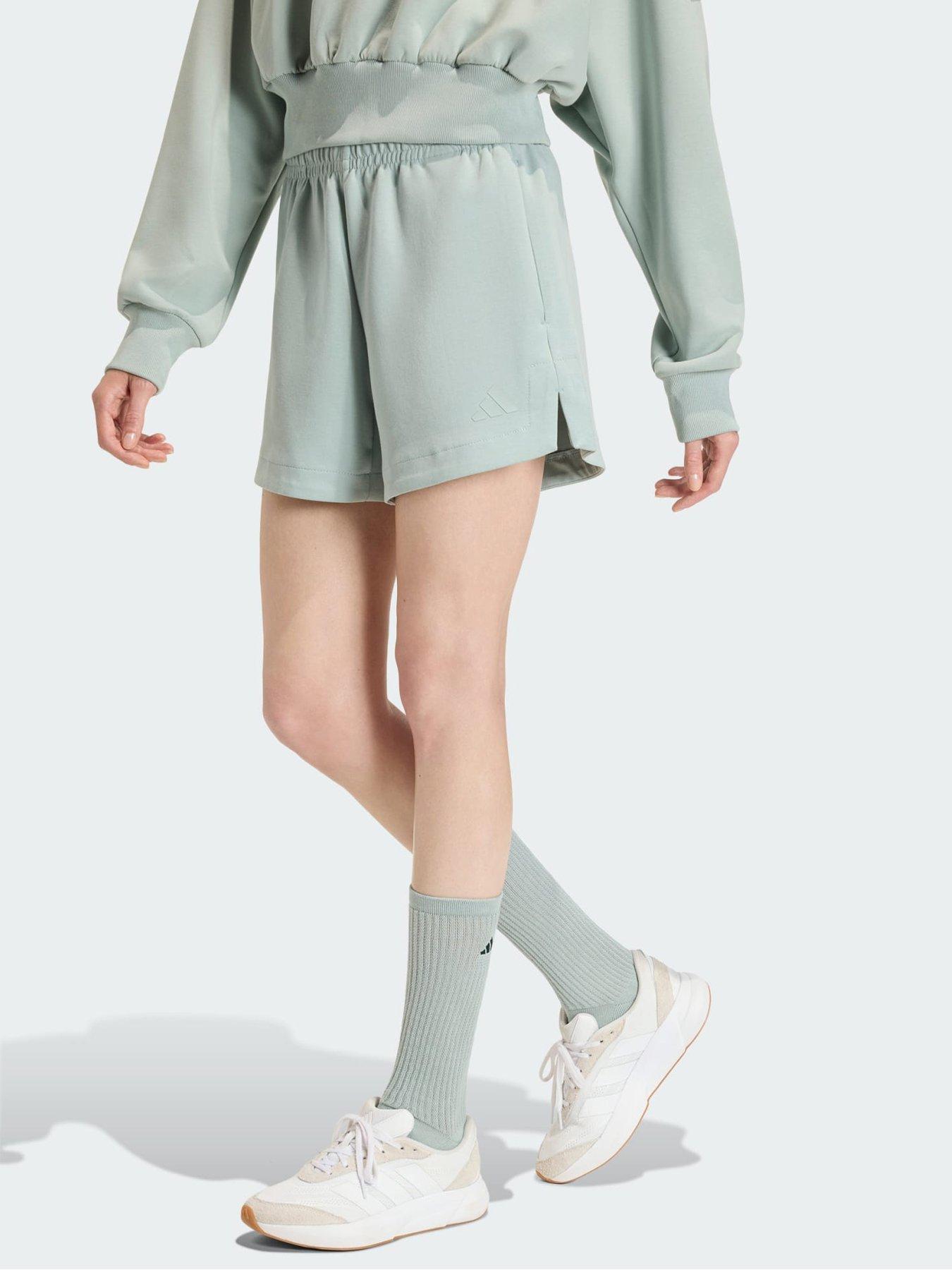 adidas-soft-lux-loose-shorts