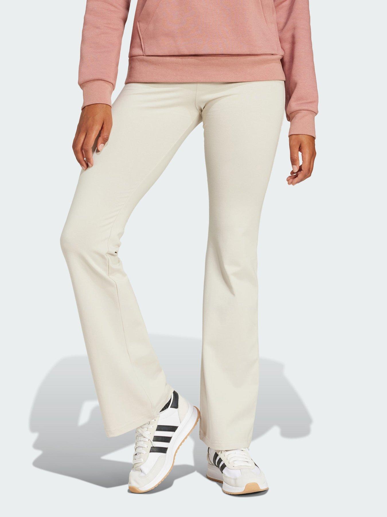 adidas-essentials-small-logo-flared-leggings