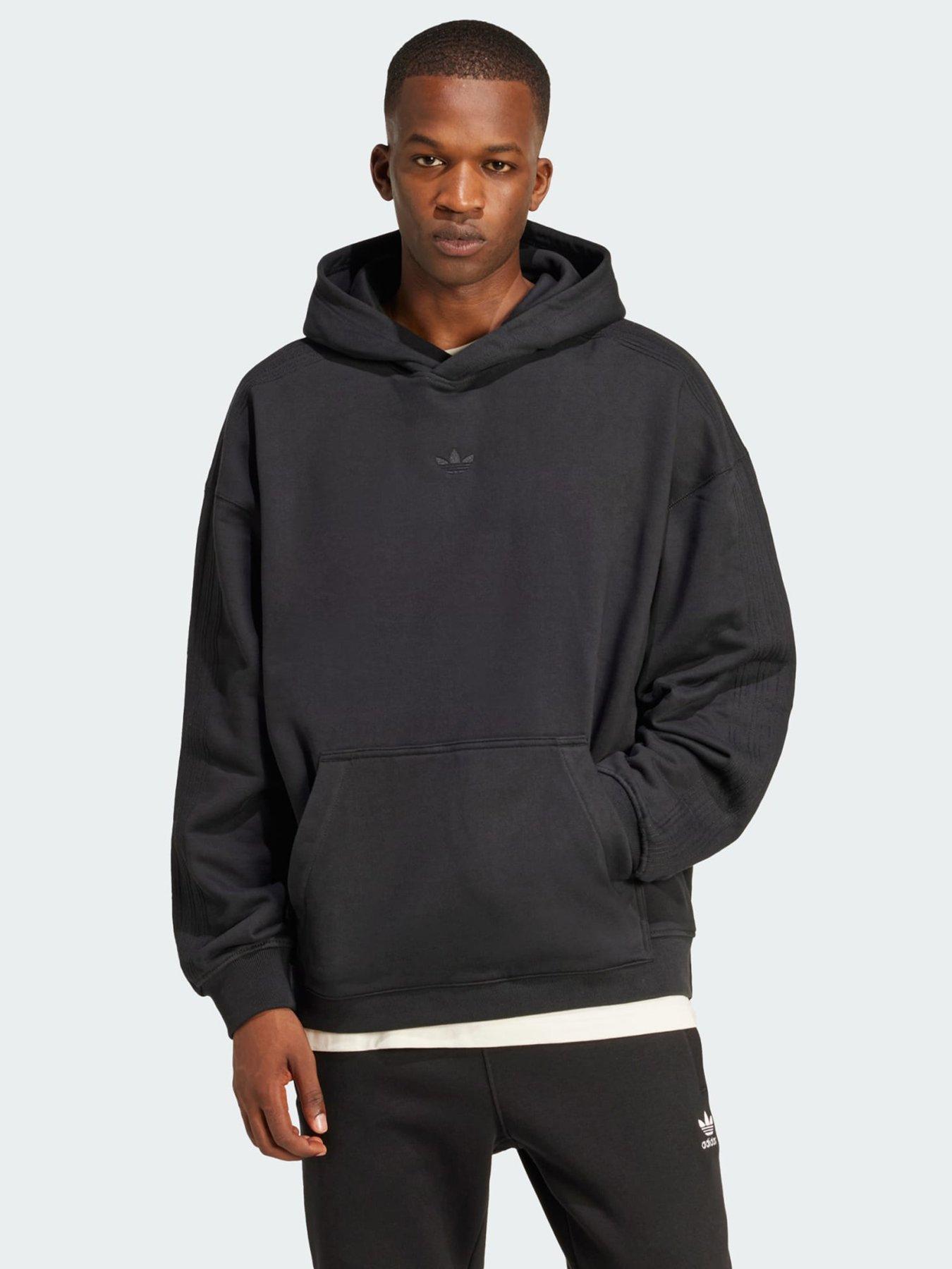adidas Originals Premium Essentials Hoodie, Black, Size Xs, Men