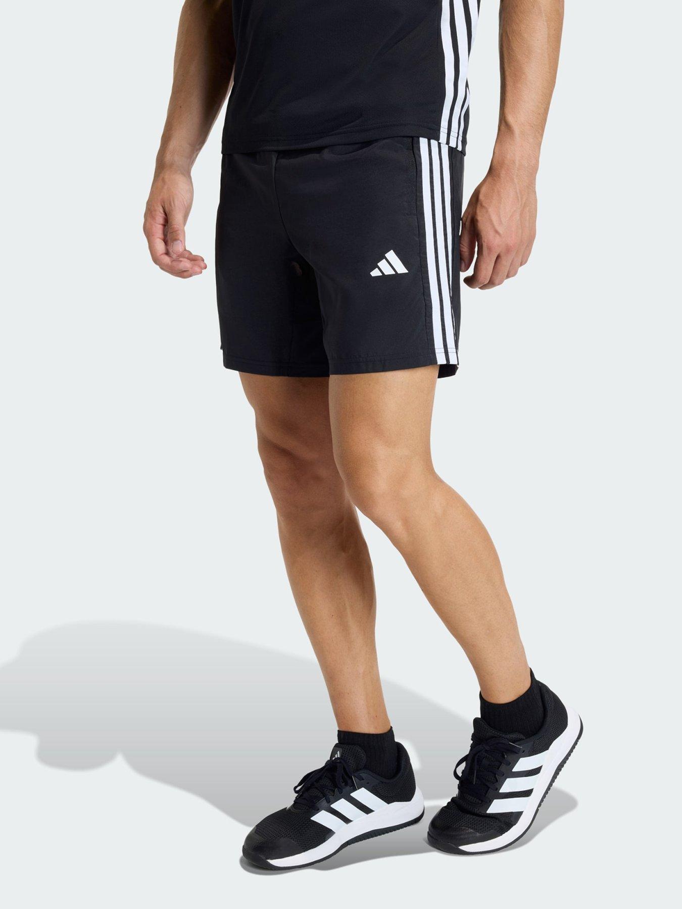 Adidas Workout Essentials Base 3 Stripes Woven Short