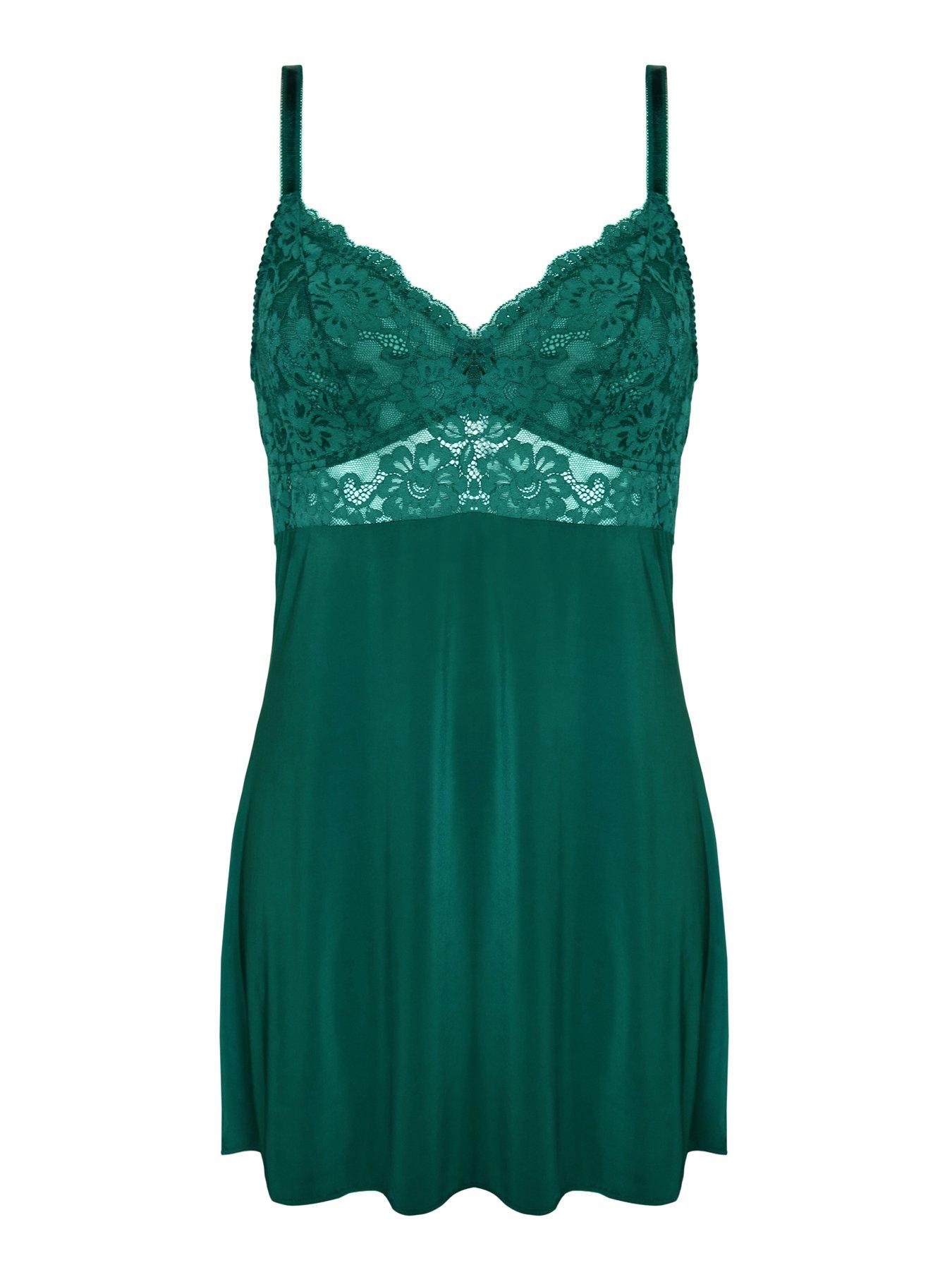 Image 3 of 4 of Pour Moi Fleur Lace Chemise