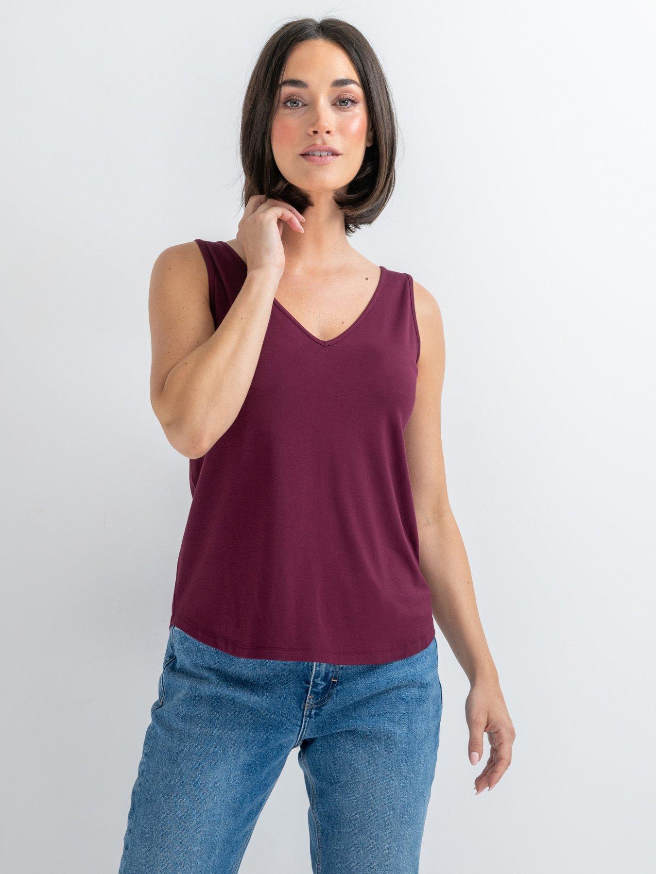 Pour Moi Sophie Fuller Bust Stretch V-Neck Vest