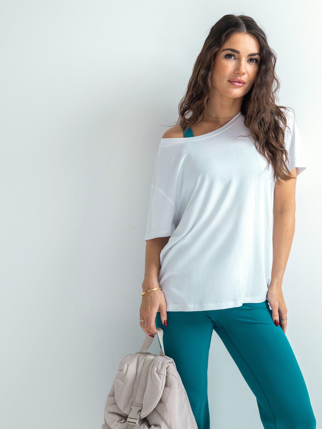 Pour Moi The Off Duty Short Sleeve Yoga Top