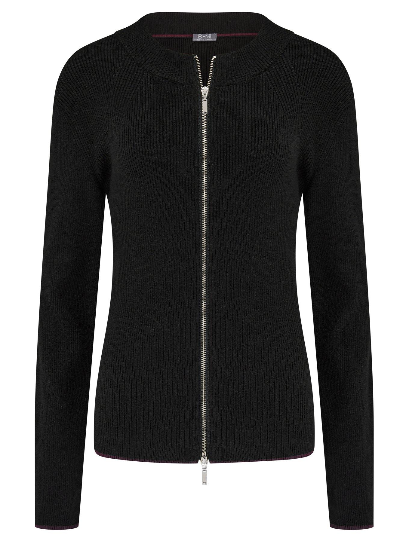 Image 3 of 4 of Pour Moi The Go To Comfy Zip Front Jumper