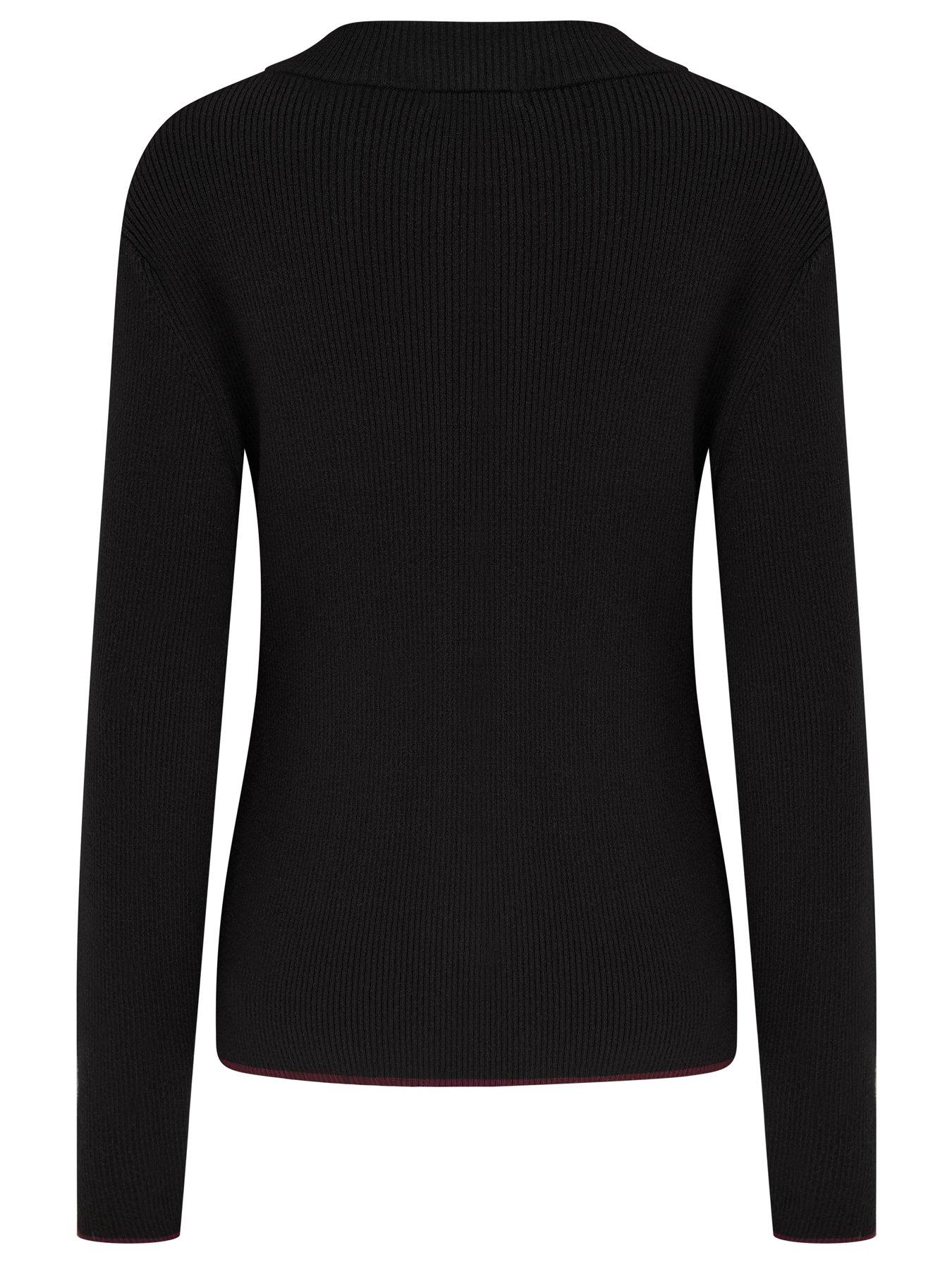Image 4 of 4 of Pour Moi The Go To Comfy Zip Front Jumper