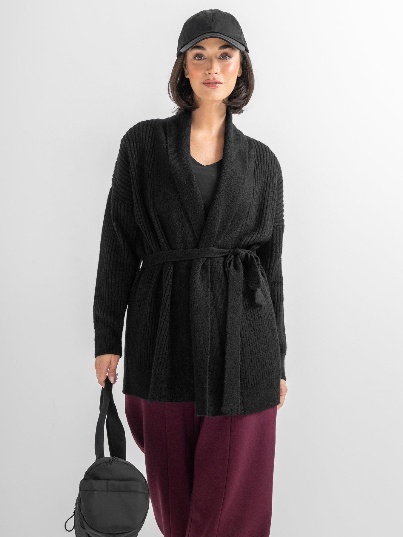 Pour Moi The Go To Comfy Tie Waist Cardigan