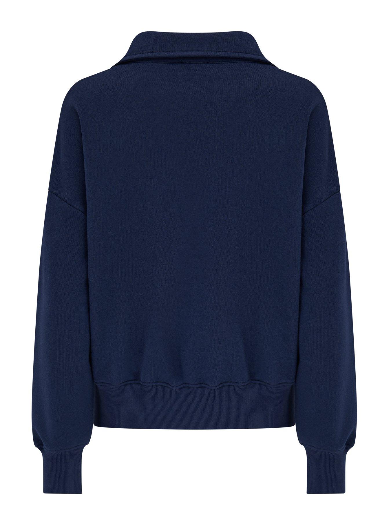 Image 4 of 4 of Pour Moi The Softest Off Duty Relaxed Collared Sweatshirt