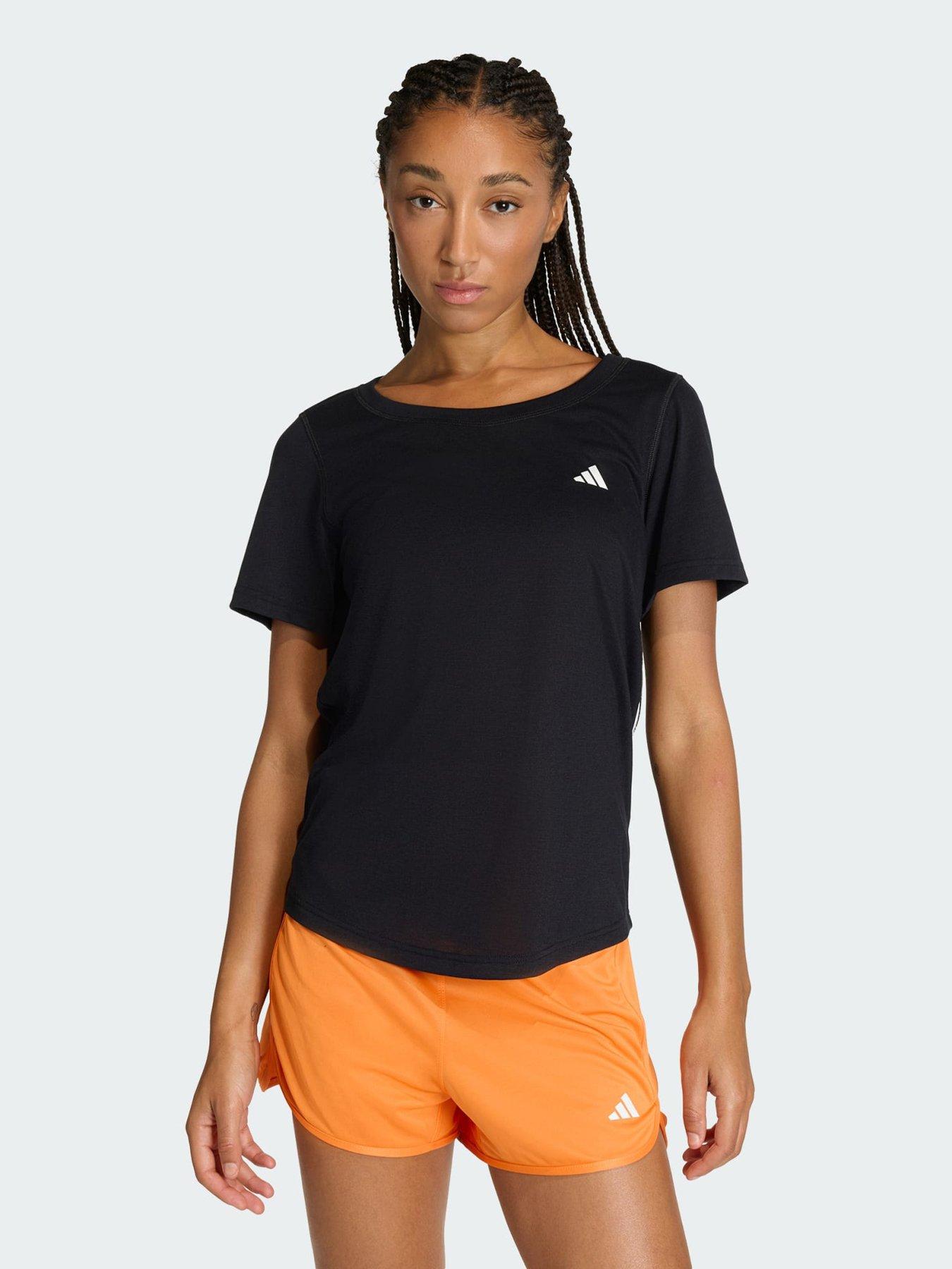 Adidas Workout Essentials Scoop Neck T-Shirt