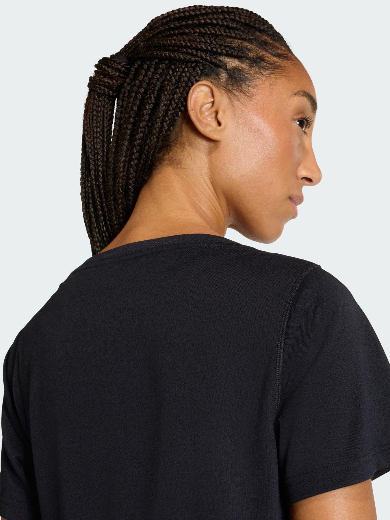 Image 4 of 5 of adidas Workout Essentials Scoop Neck T-Shirt