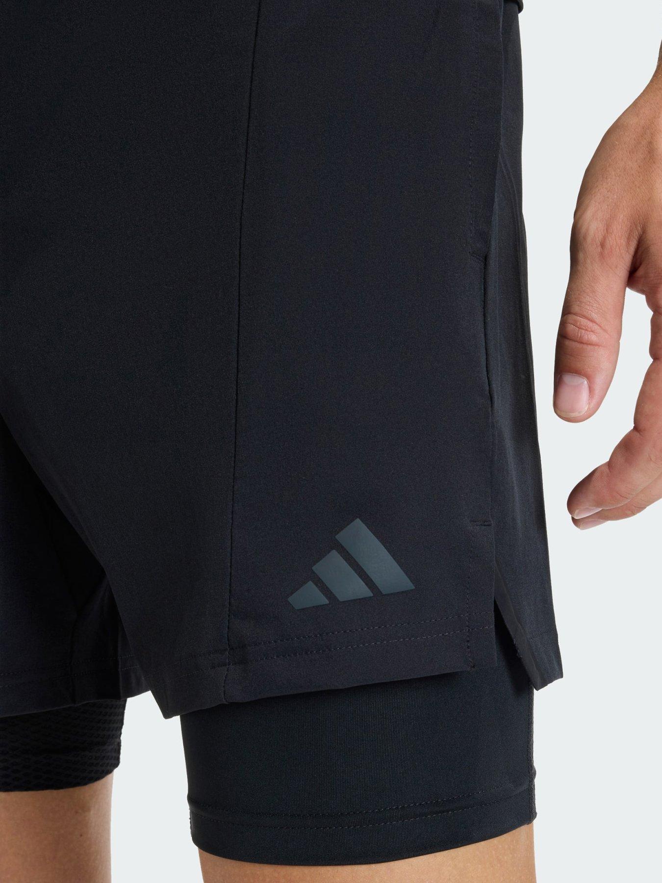 Image 3 of 5 of adidas D4T WORKOUT 2IN1 SHORTS