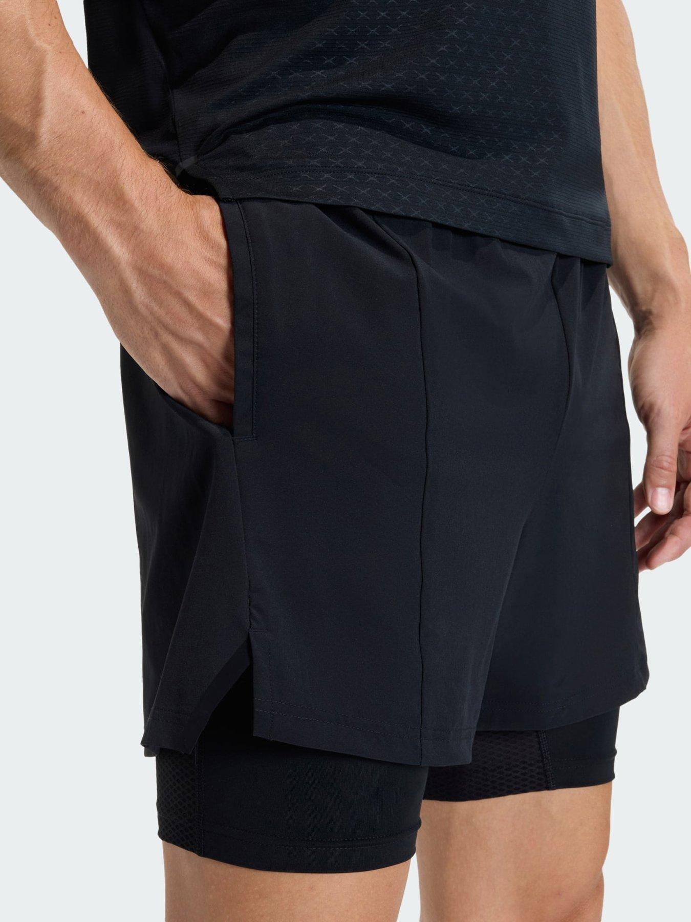 Image 4 of 5 of adidas D4T WORKOUT 2IN1 SHORTS