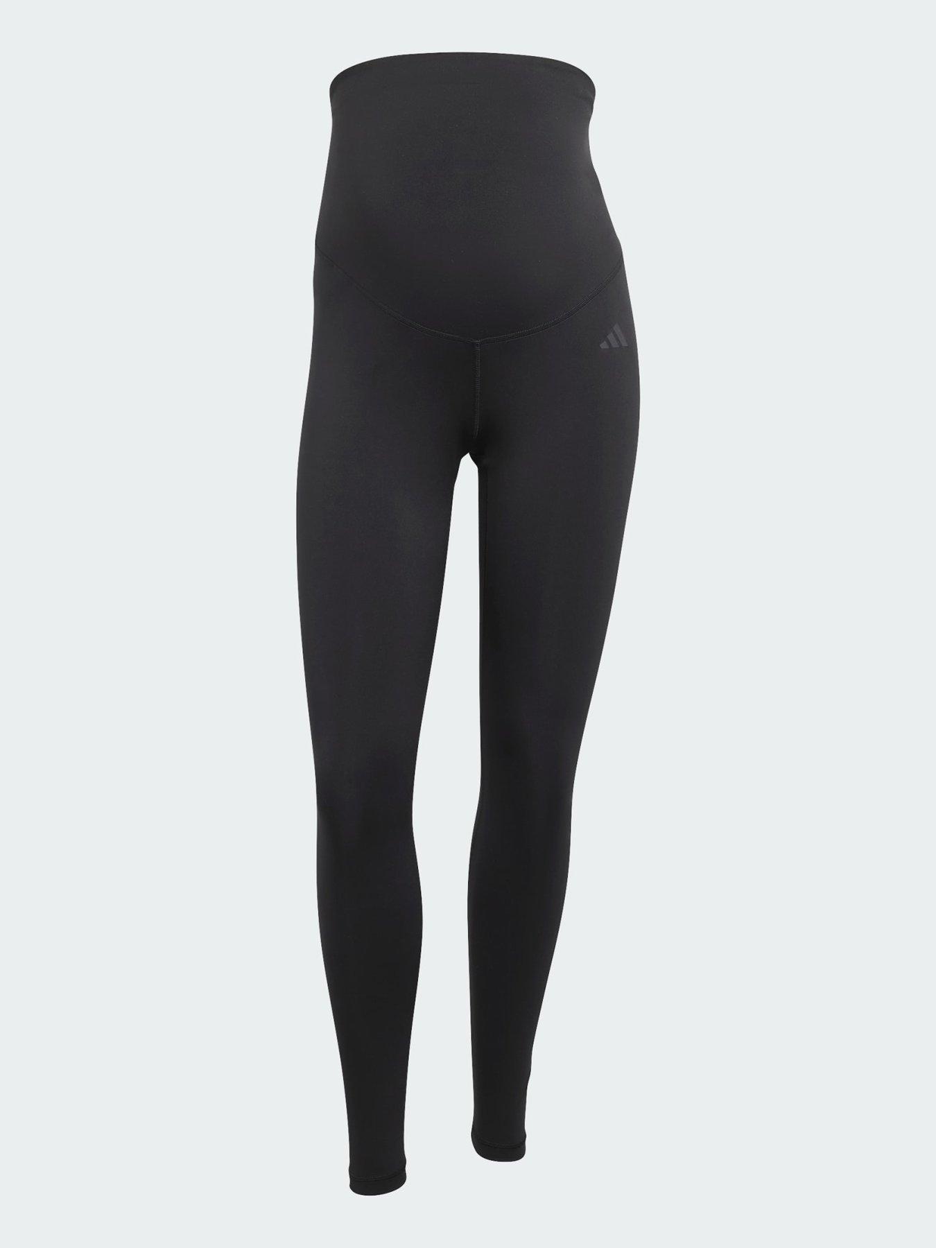 Image 5 of 5 of adidas Optime Essentials Workout Full Length Leggings Maternity