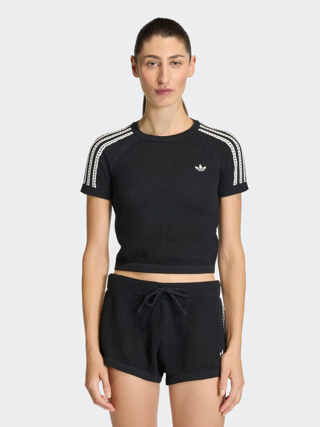 adidas Originals Knitted Crochet Cali Tee