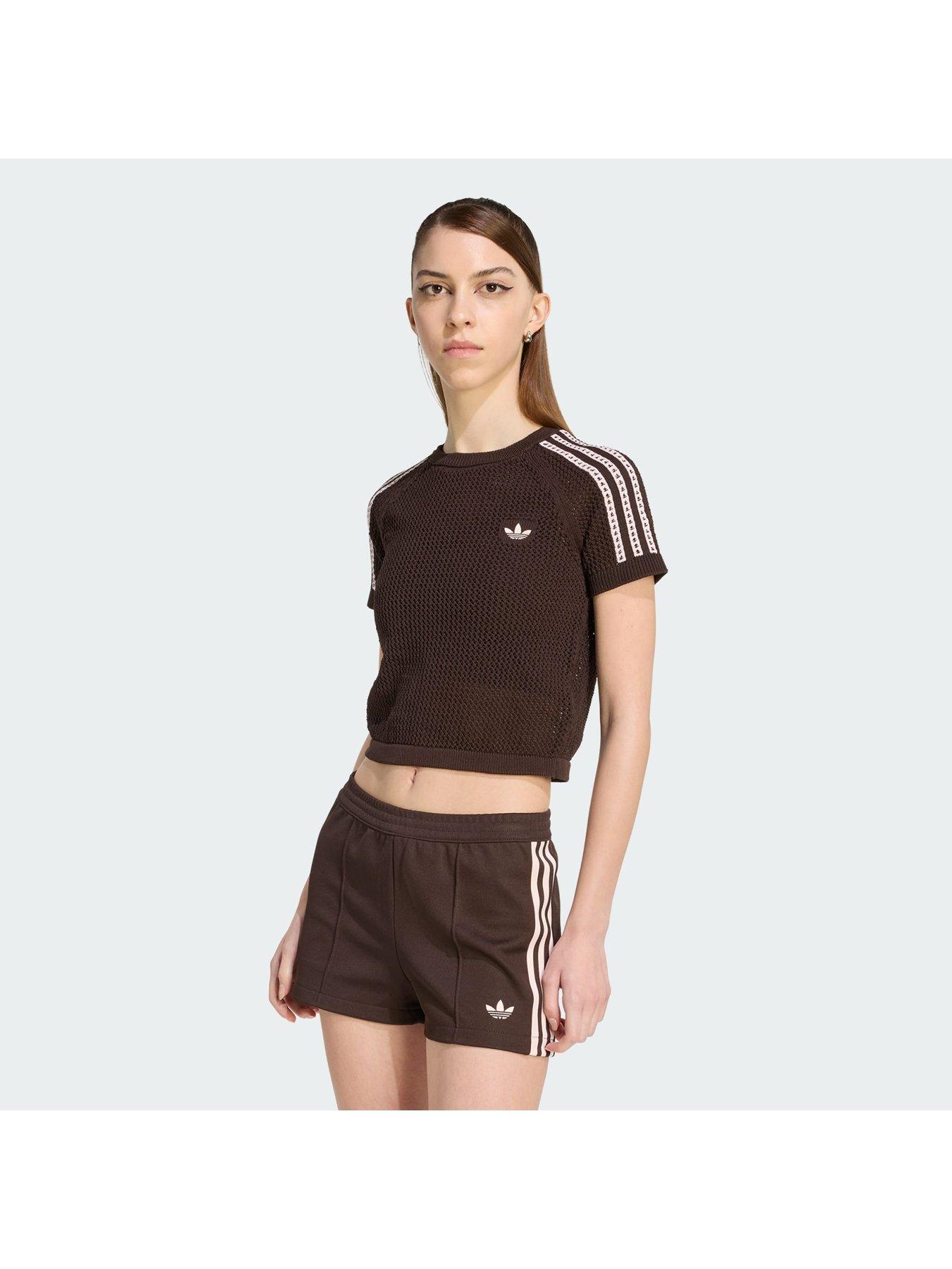 adidas Originals Knitted Crochet Cali Tee