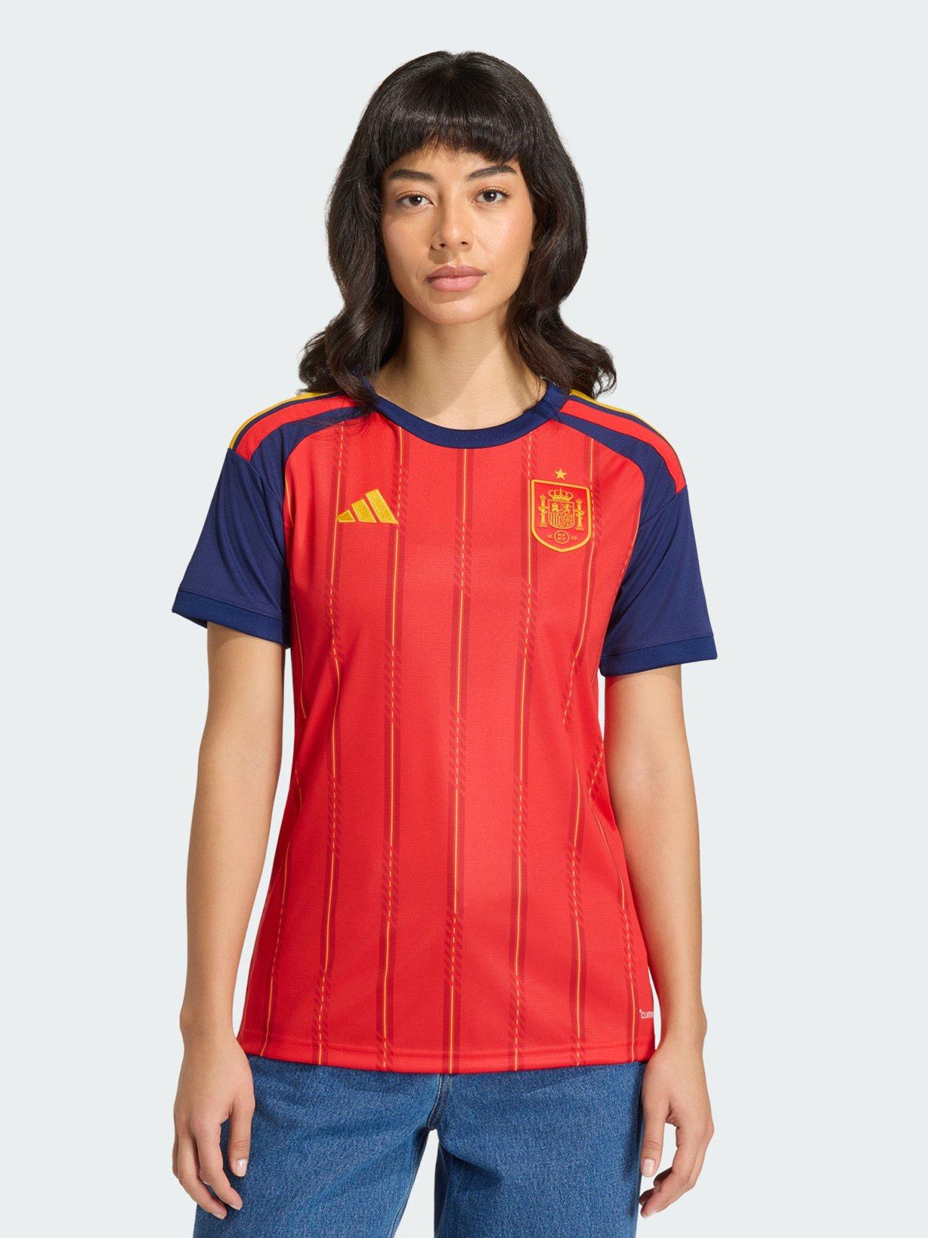 adidas Spain 26 Home Jersey, Red, Size Xs, Women