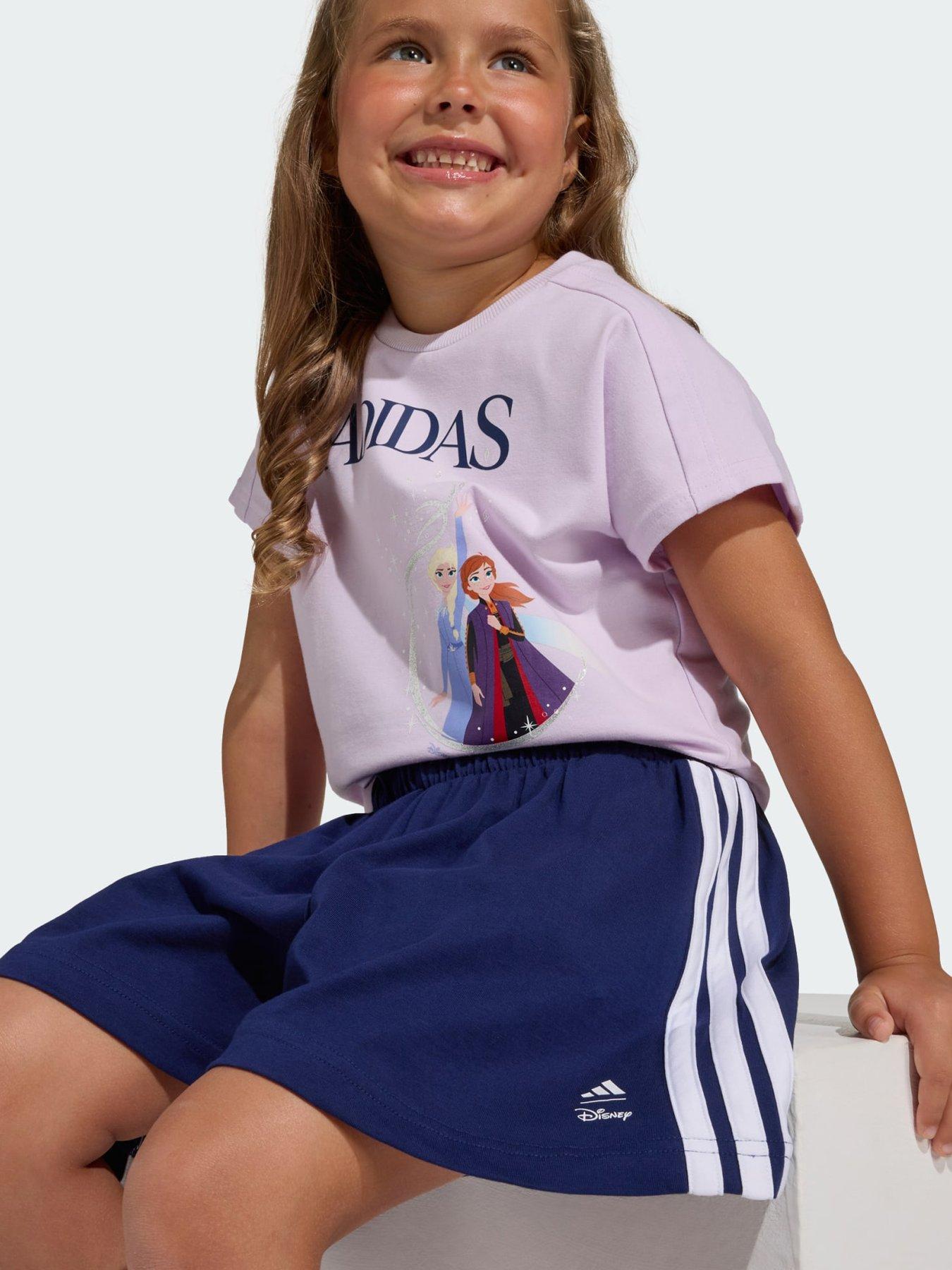 Image 4 of 5 of adidas Disney Frozen T-Shirt Set