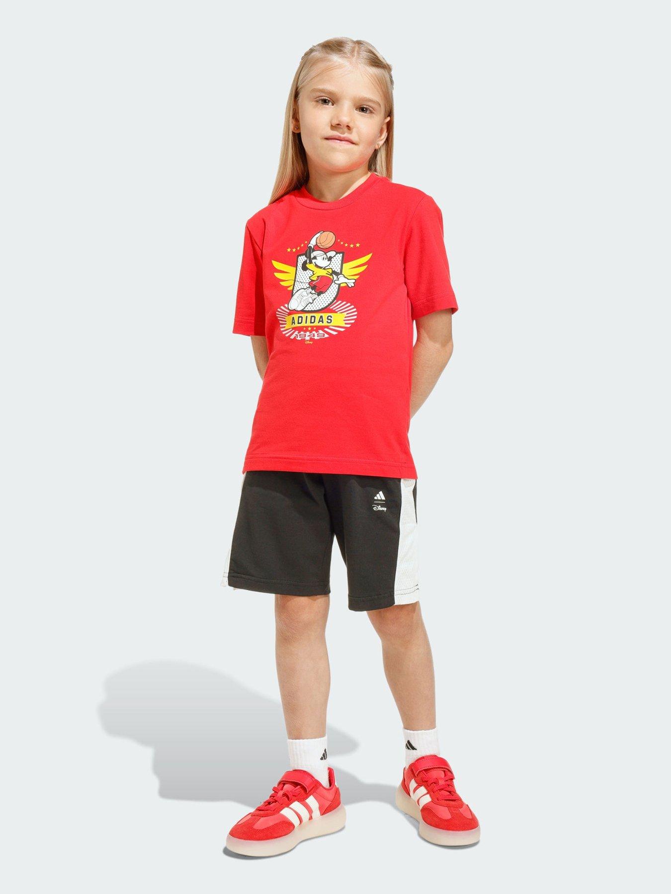 Image 1 of 5 of adidas DISNEY MICKEY MOUSE T-SHIRT SET