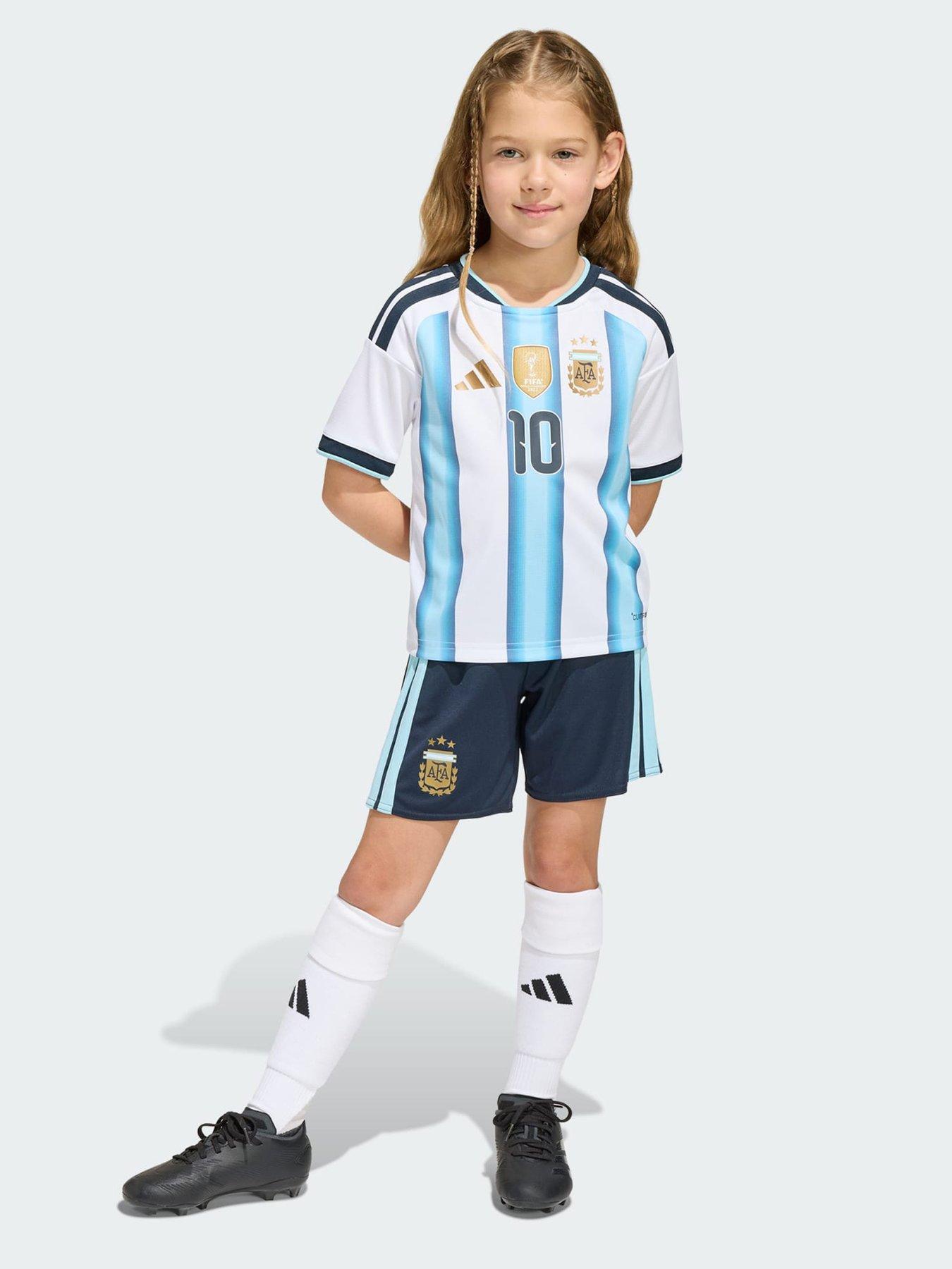 Adidas Argentina 26 Messi Home Kids Set