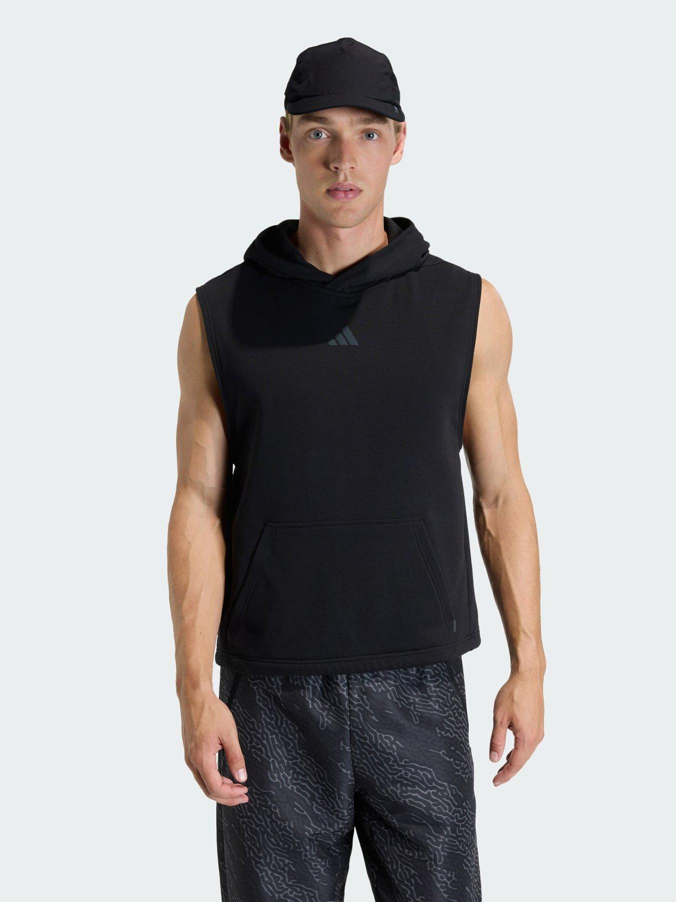 adidas POWER WORKOUT HOODED TANK