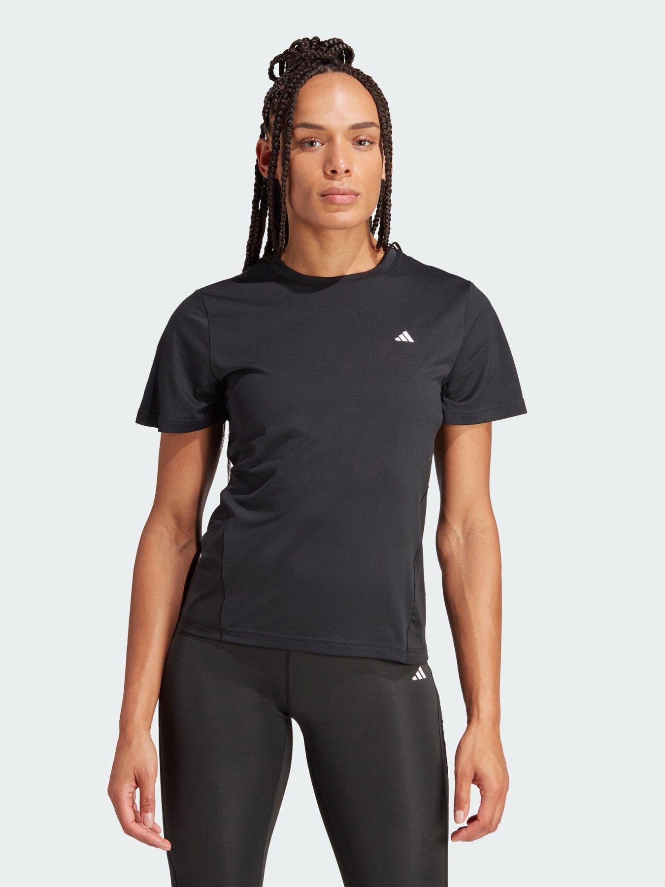 adidas Designed for Training Tee, Black, Size Xs, Women