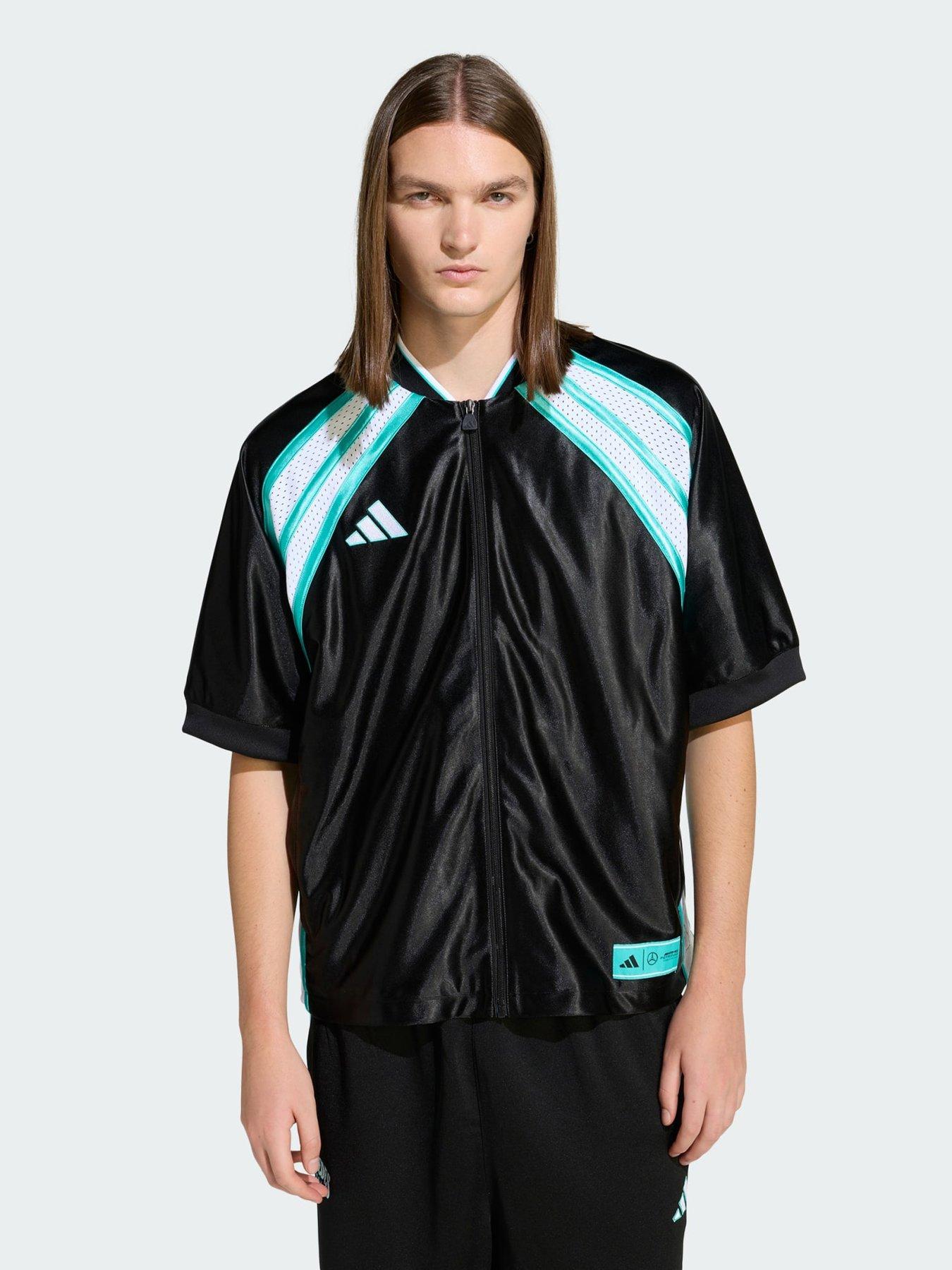 adidas Mercedes, Black/White, Size S, Men
