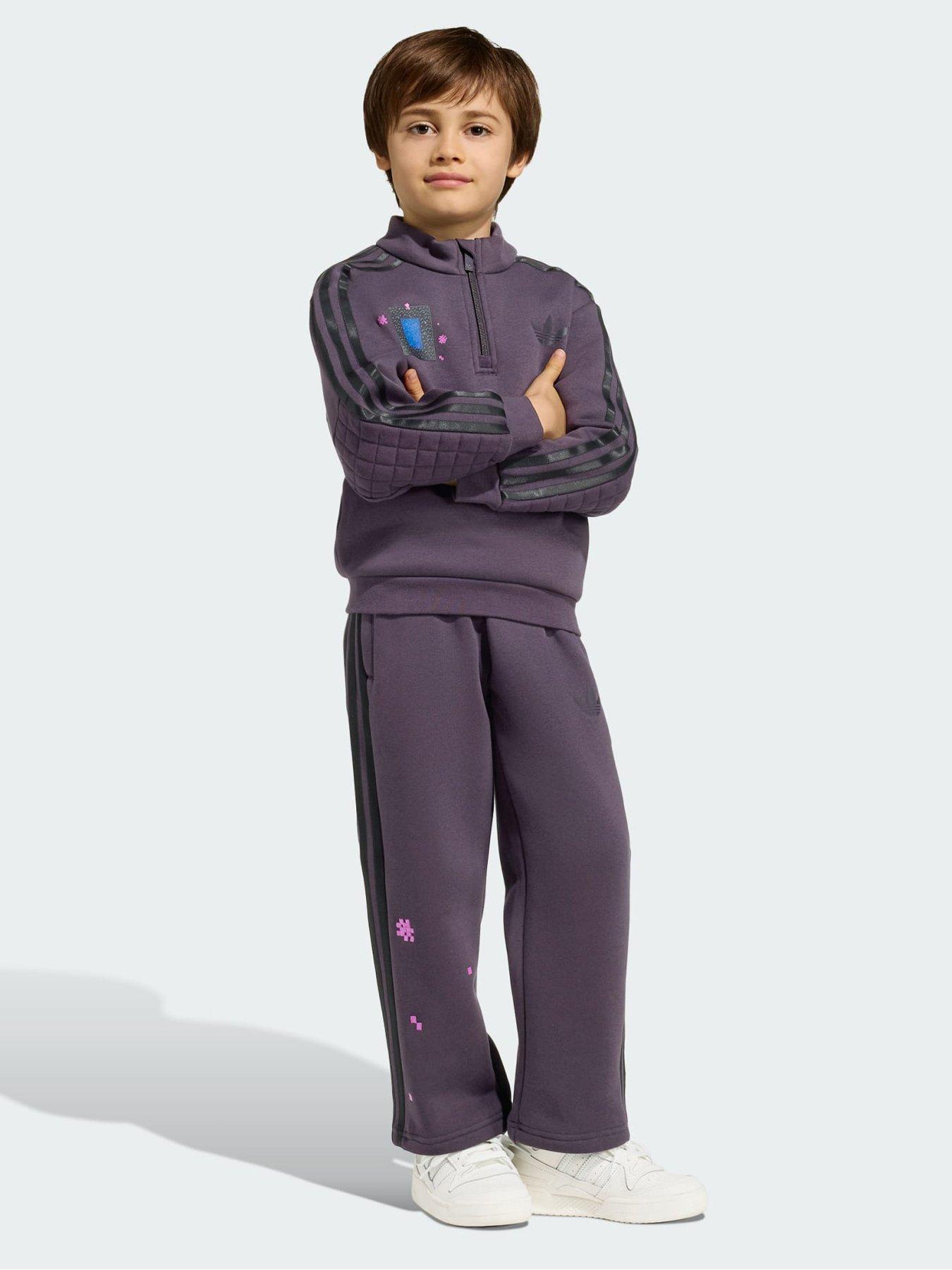 Image 1 of 5 of adidas Originals Minecraft Loose Crew Set&nbsp;