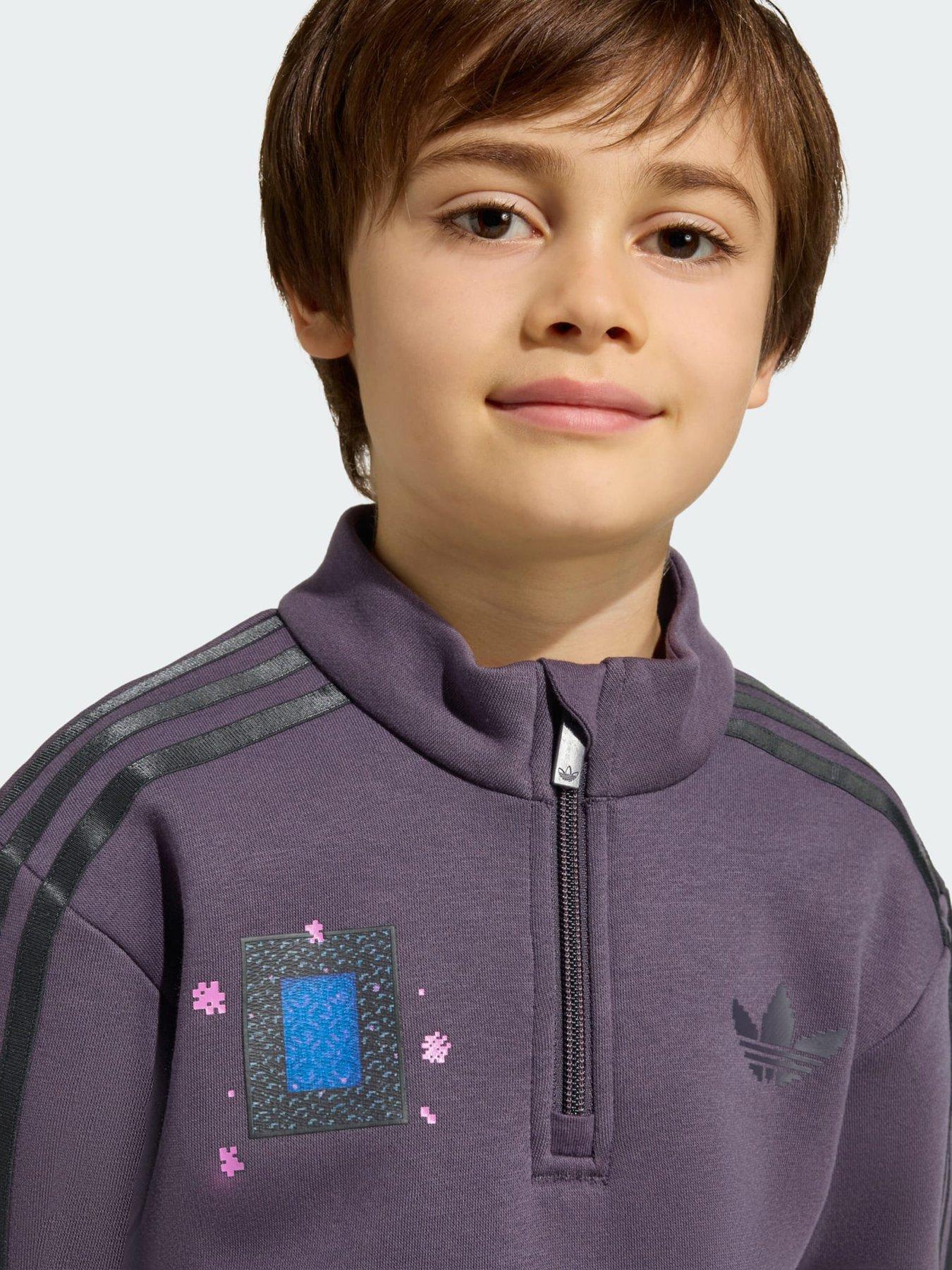 Image 3 of 5 of adidas Originals Minecraft Loose Crew Set&nbsp;
