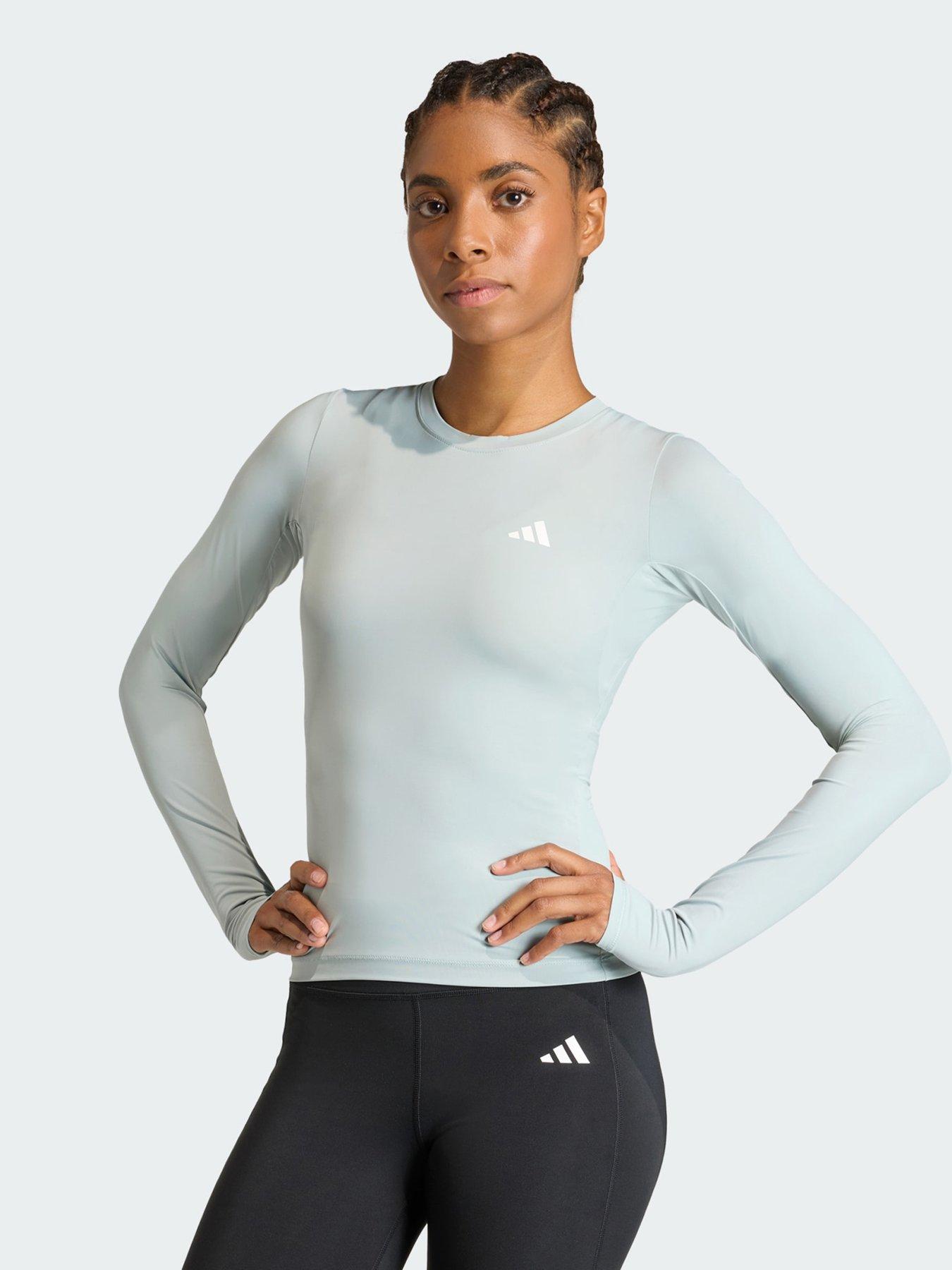 adidas Power Essentials Workout Contour Long Sleeve Top