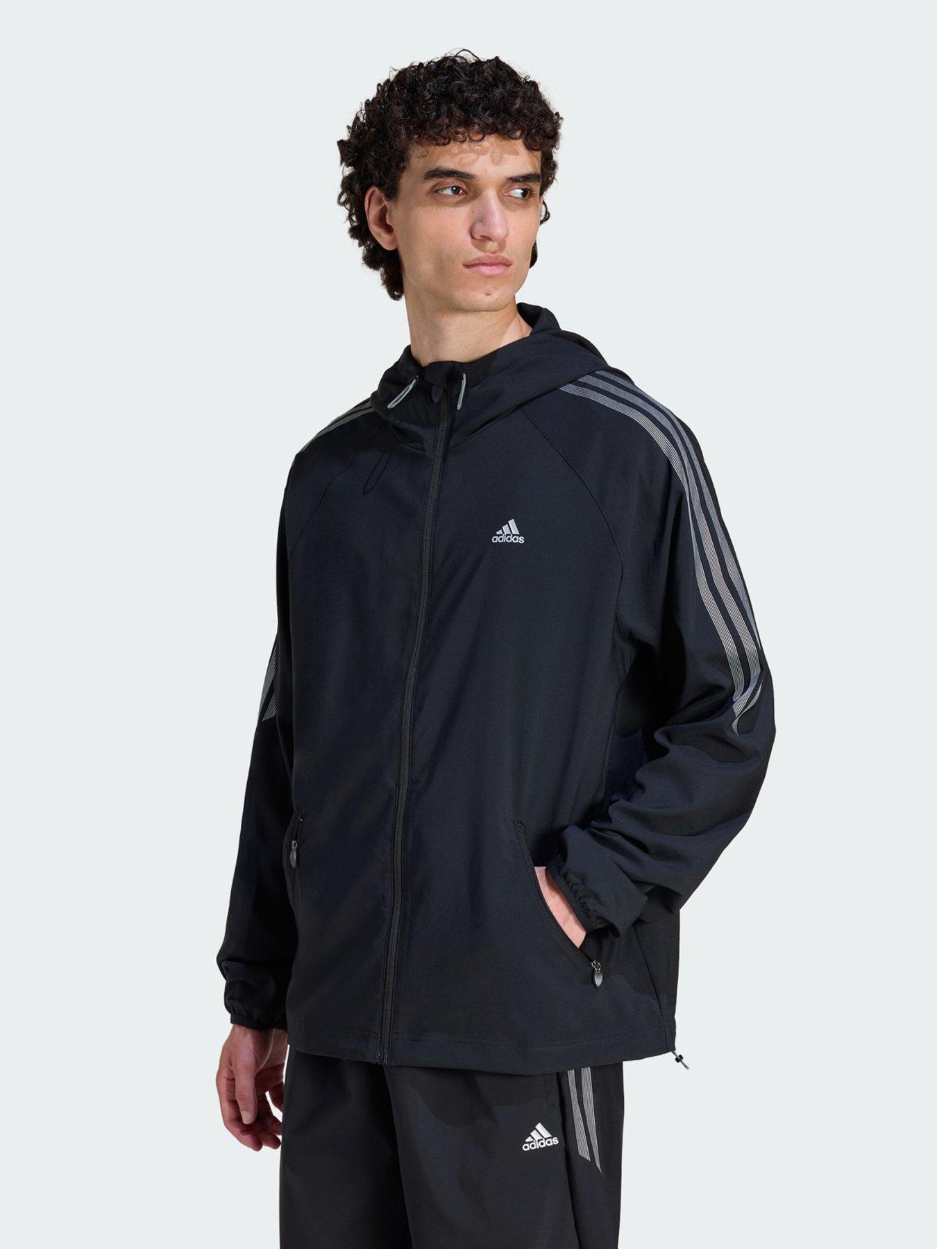 adidas Originals STRIPED REGULAR WINDRUNNER Jacket