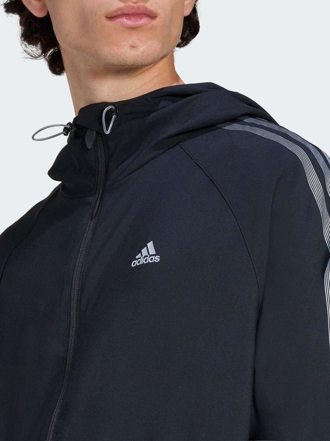 Image 3 of 5 of adidas Originals STRIPED REGULAR WINDRUNNER Jacket