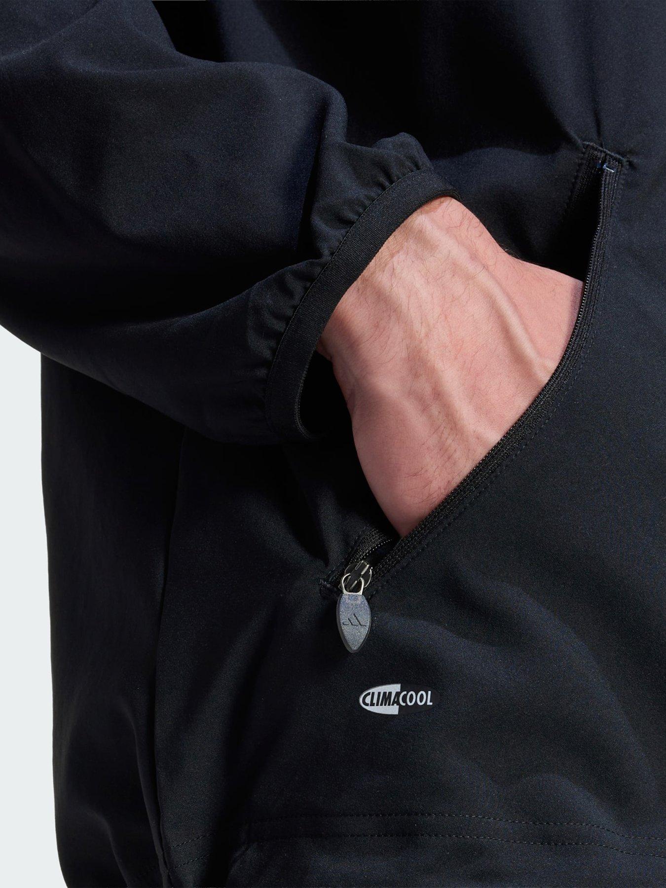 Image 4 of 5 of adidas Originals STRIPED REGULAR WINDRUNNER Jacket