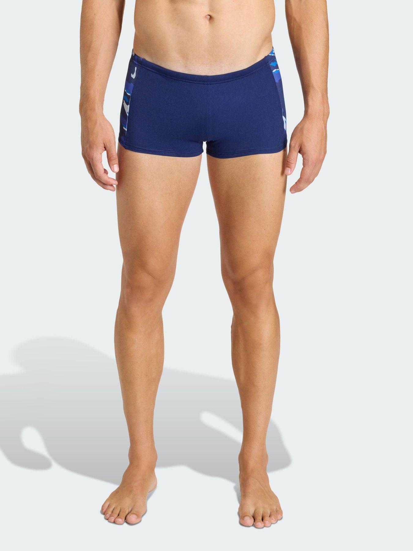 Adidas Ripstream Team Graphic Swim Boxers - Blue