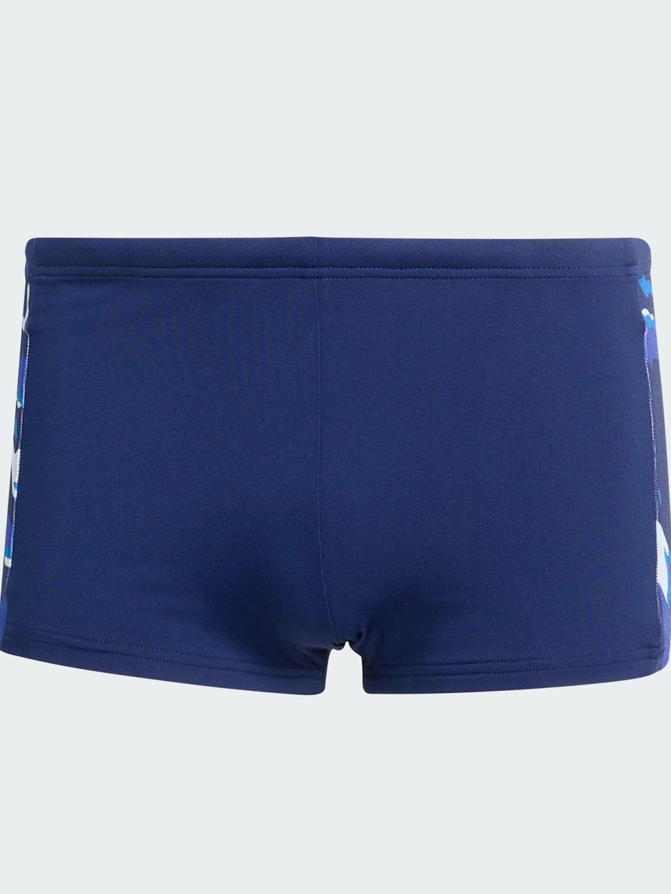 Image 5 of 5 of adidas Ripstream Team Graphic Swim Boxers - Blue