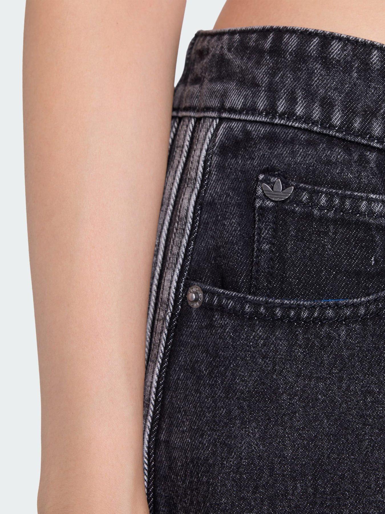 Image 4 of 5 of adidas Originals Firebird Denim Jorts