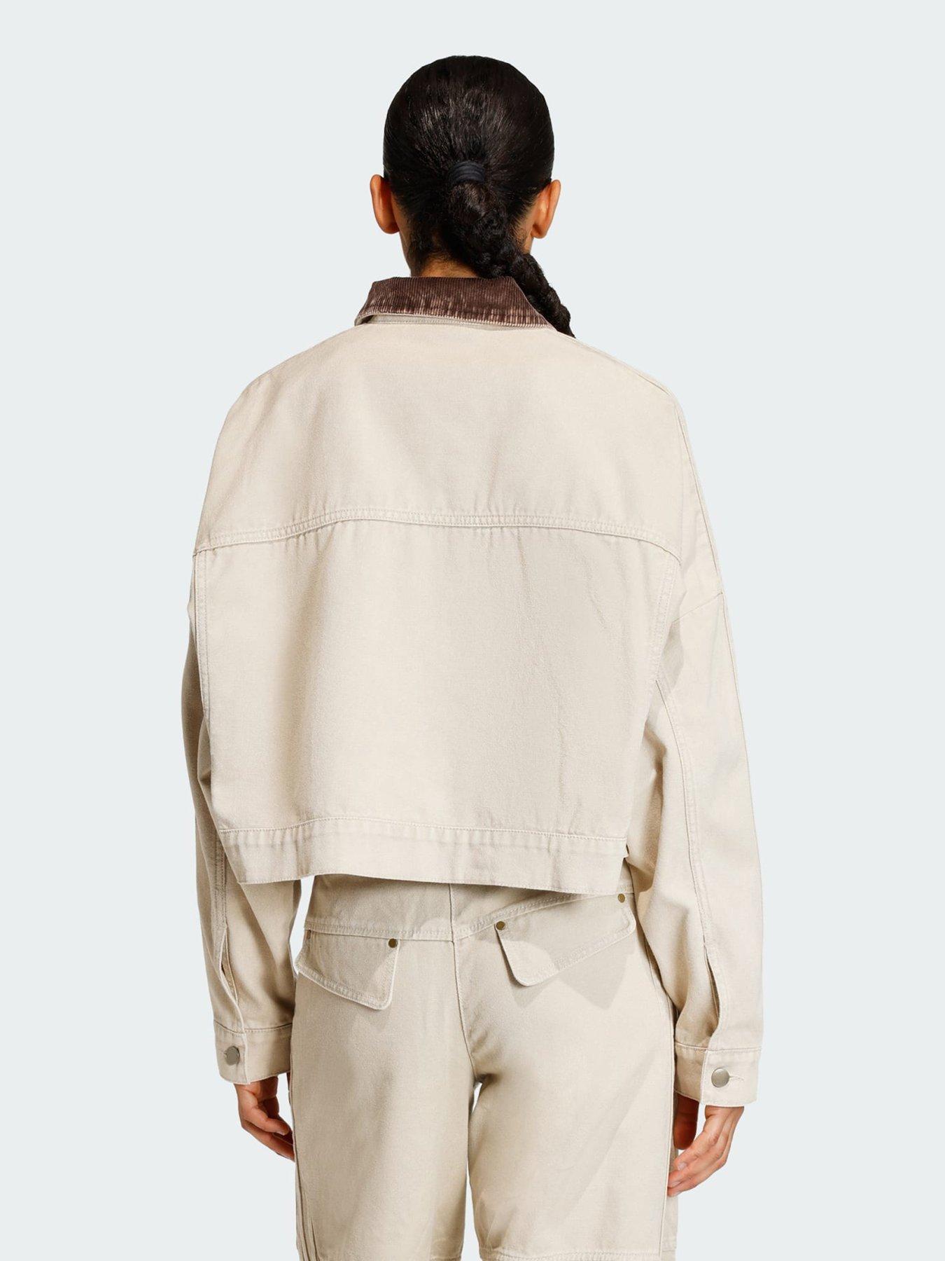 Image 2 of 5 of adidas Originals CANVAS TRACKTOP Jacket