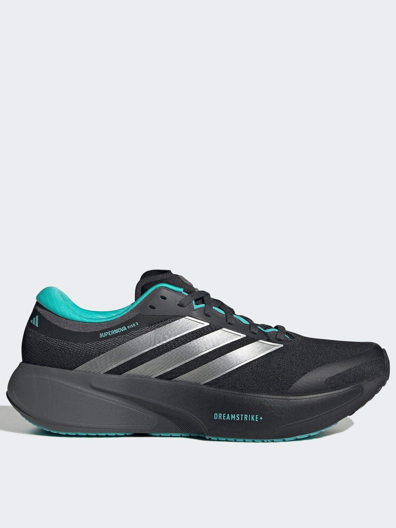 adidas SUPERNOVA RISE 3 MERCEDES AMG PETRONAS F1 TEAM Shoes, Black, Size 11.5, Men