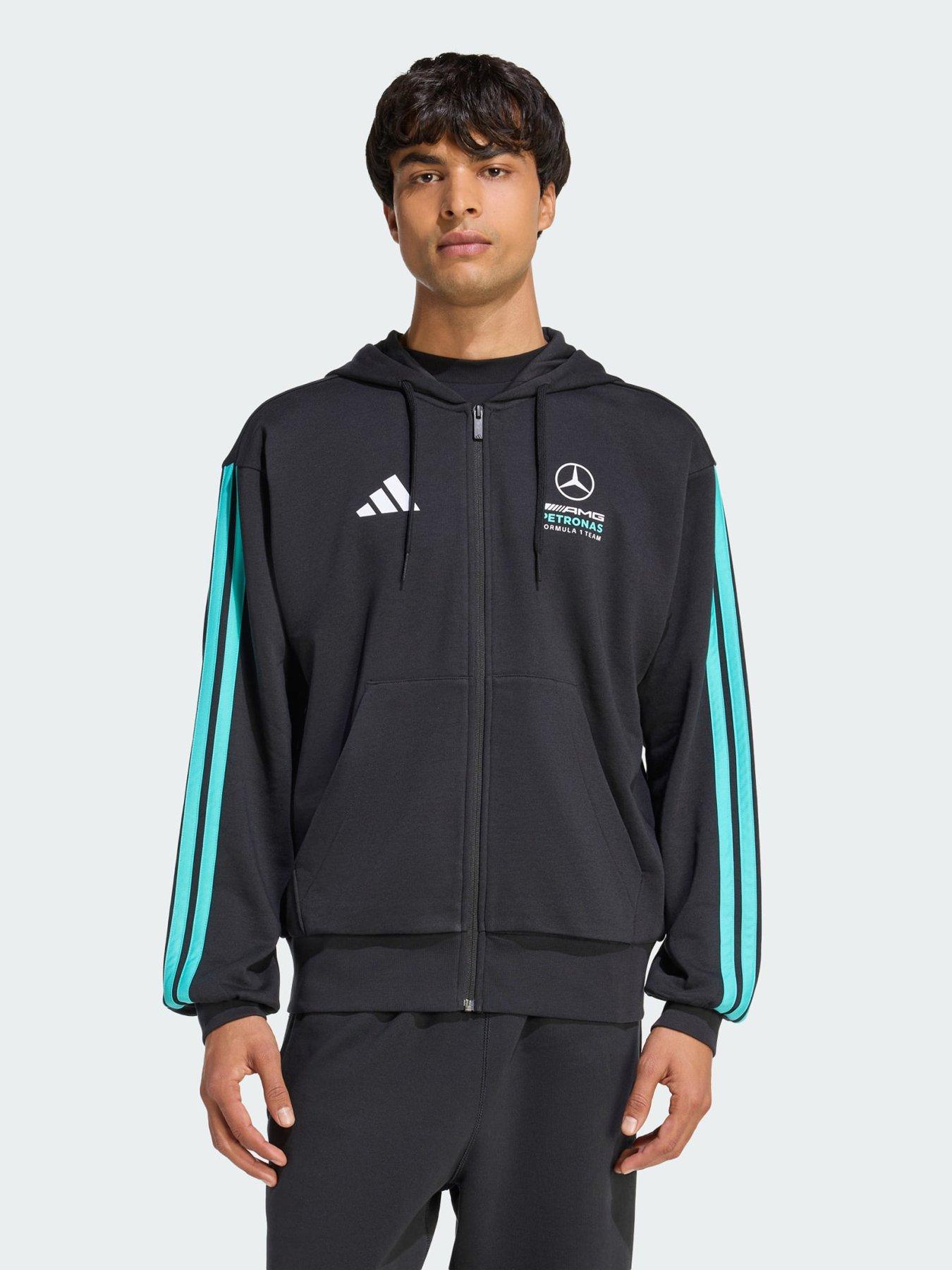 adidas MERCEDES - AMG PETRONAS FORMULA 1 TEAM DNA FULL ZIP HOODY