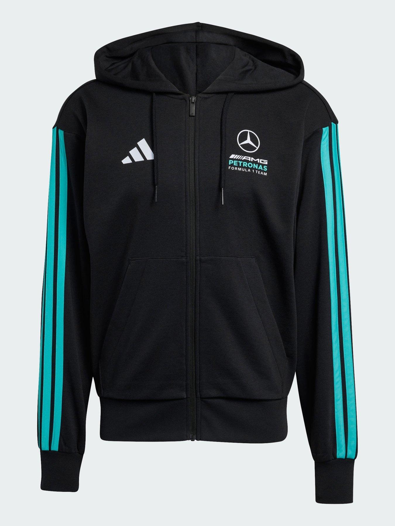 adidas × MERCEDES AMG PETRONAS F1 adidas Mercedes - AMG Petronas Formula 1 Team DNA Full Zip Hoody