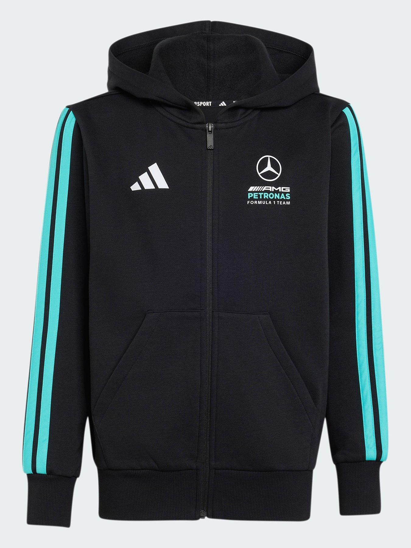 トップス Mercedes-Benz Petronas Formula One Team Mercedes AMG Petronas F1 1/4 Zip Sweatshirt- Black – CMC Motorsports® トップス