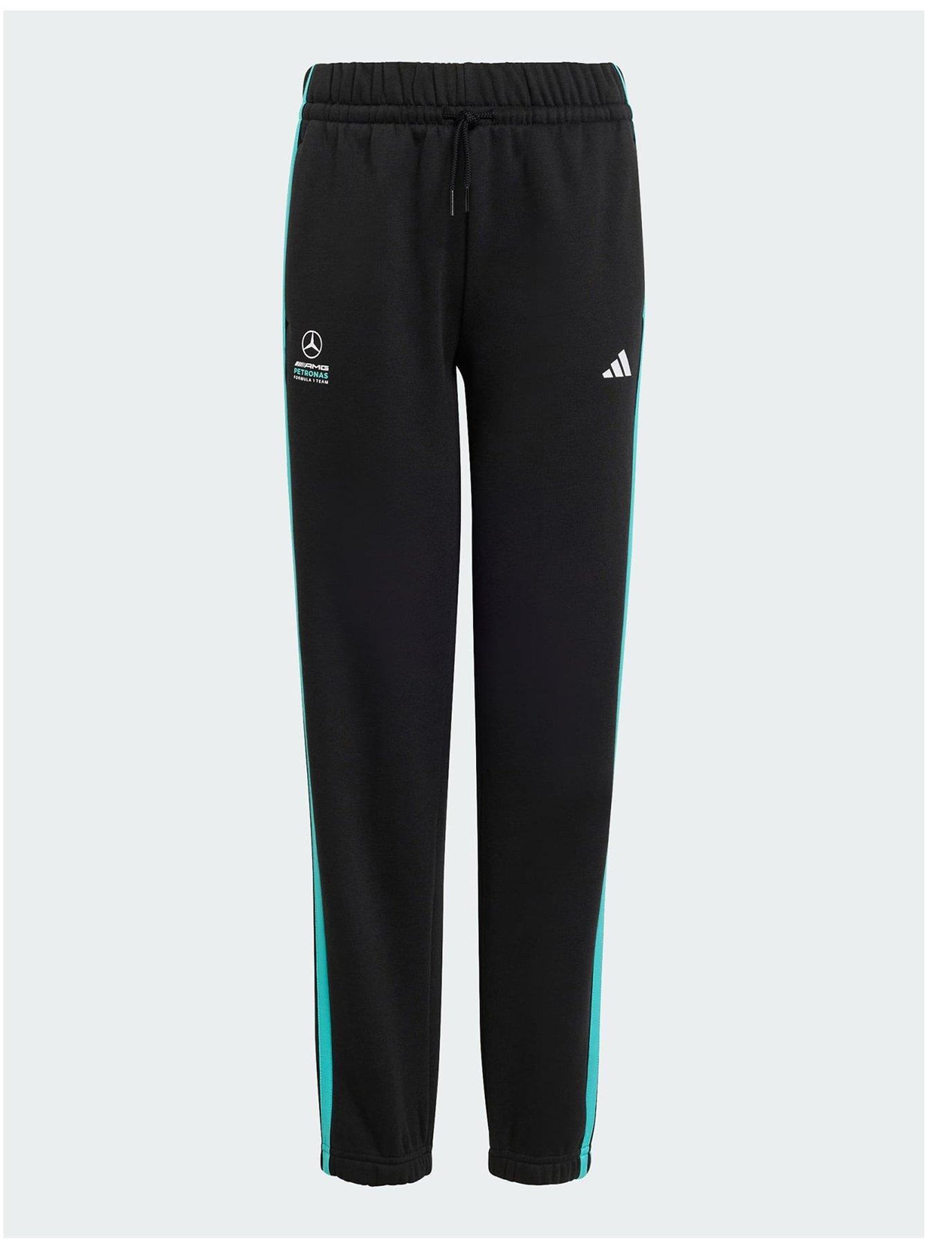 adidas Mercedes, Black, Size 7-8 Years