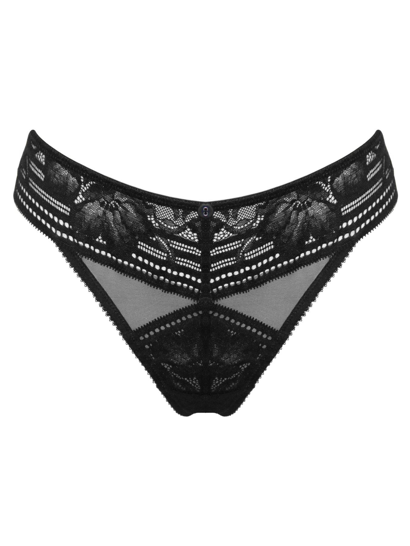 Image 3 of 4 of Pour Moi Taylor Lace V Front Thong