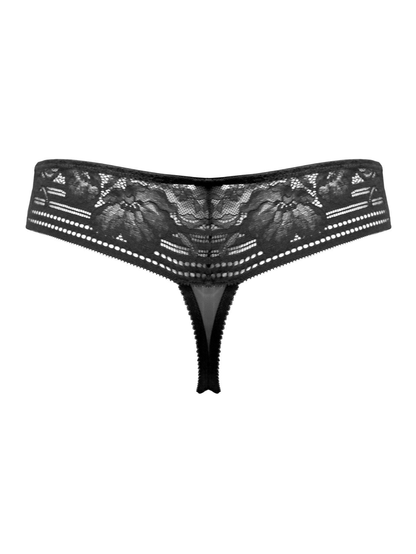 Image 4 of 4 of Pour Moi Taylor Lace V Front Thong